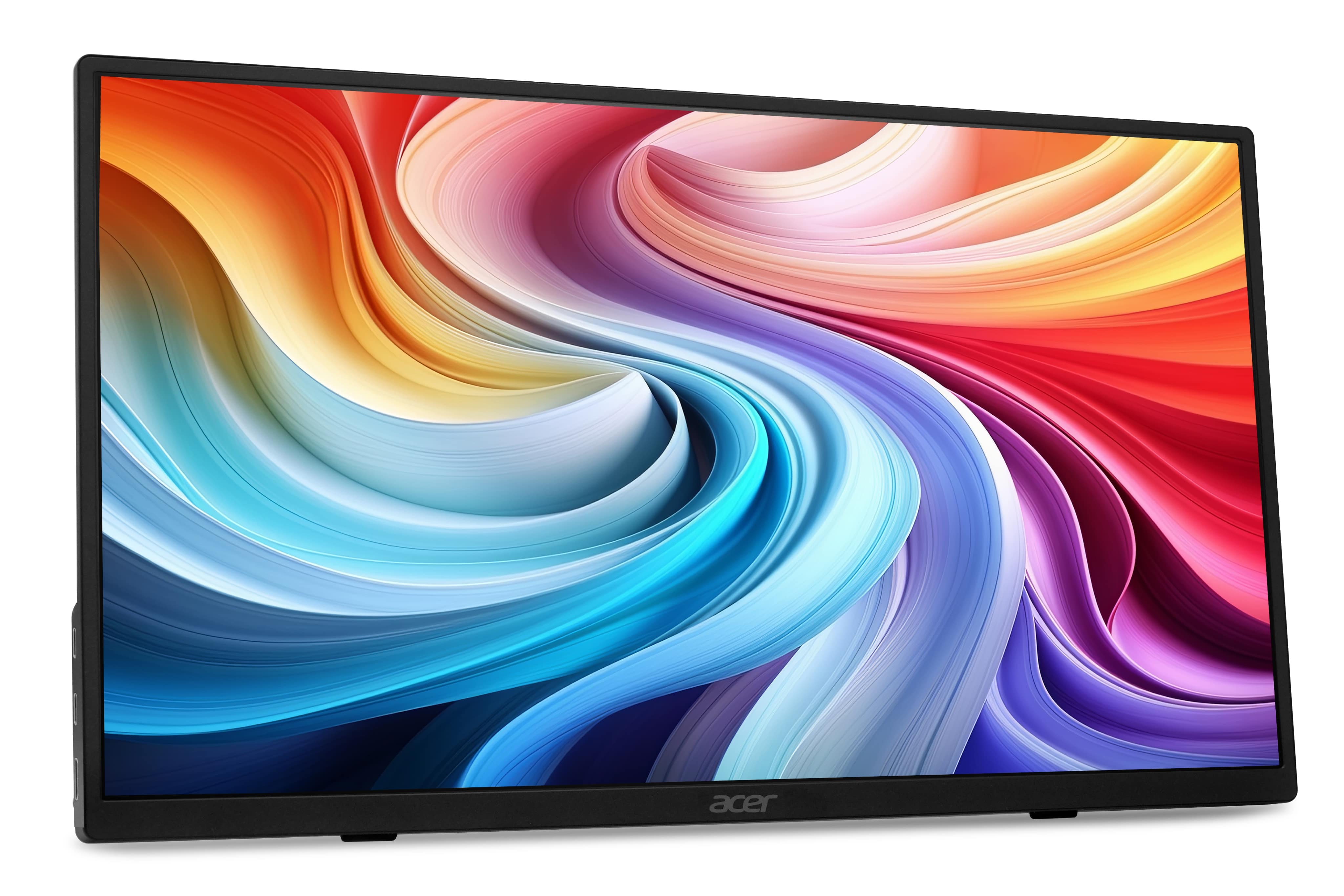 Acer Монітор портативний Acer 15.6W" PM161Q B1bmiuux HDMI, 2xUSB-C, IPS, 4ms