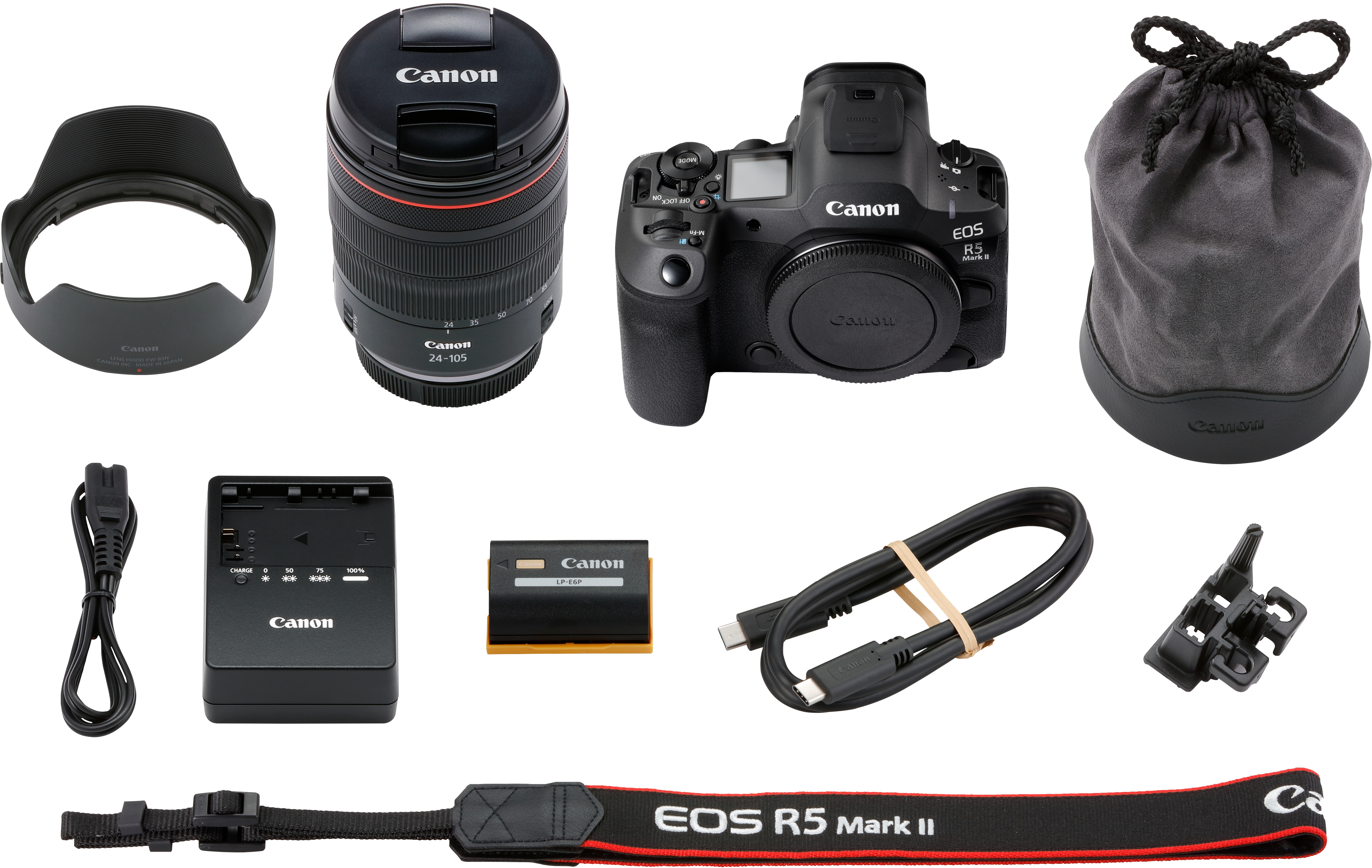 Canon Цифр. фотокамера  EOS R5 Mark ll 5GHZ+24105USM