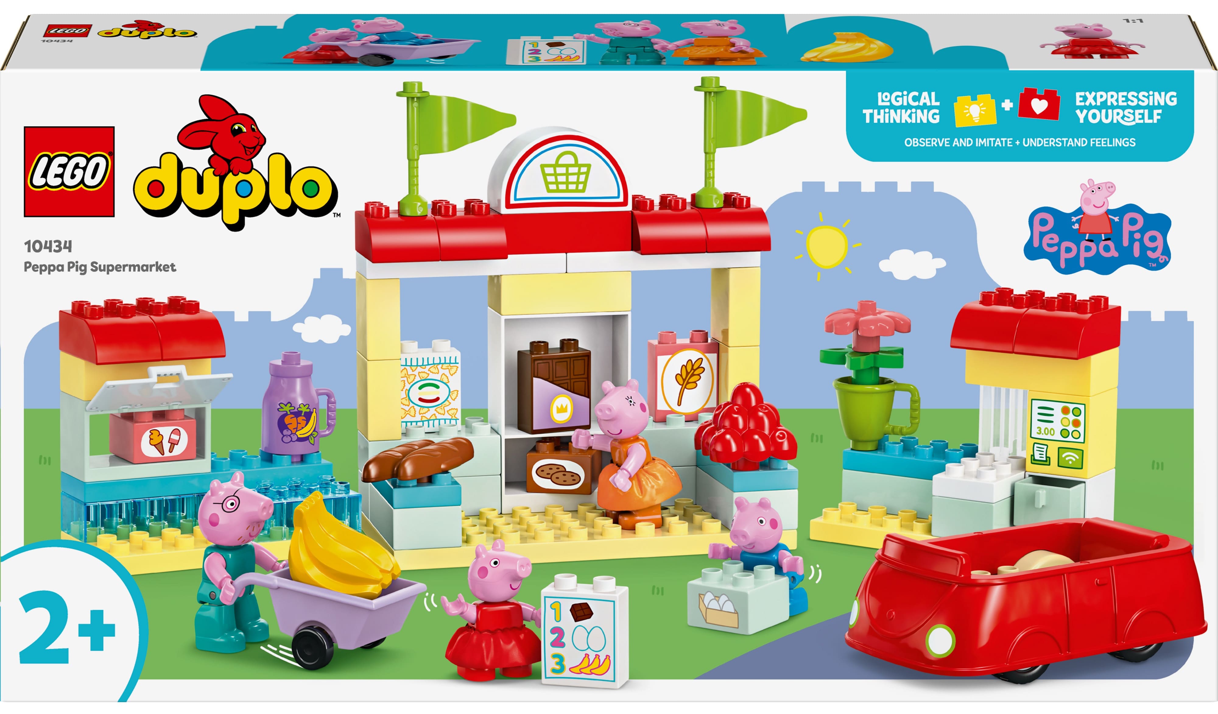 LEGO Конструктор DUPLO Peppa Pig Супермаркет Пеппі