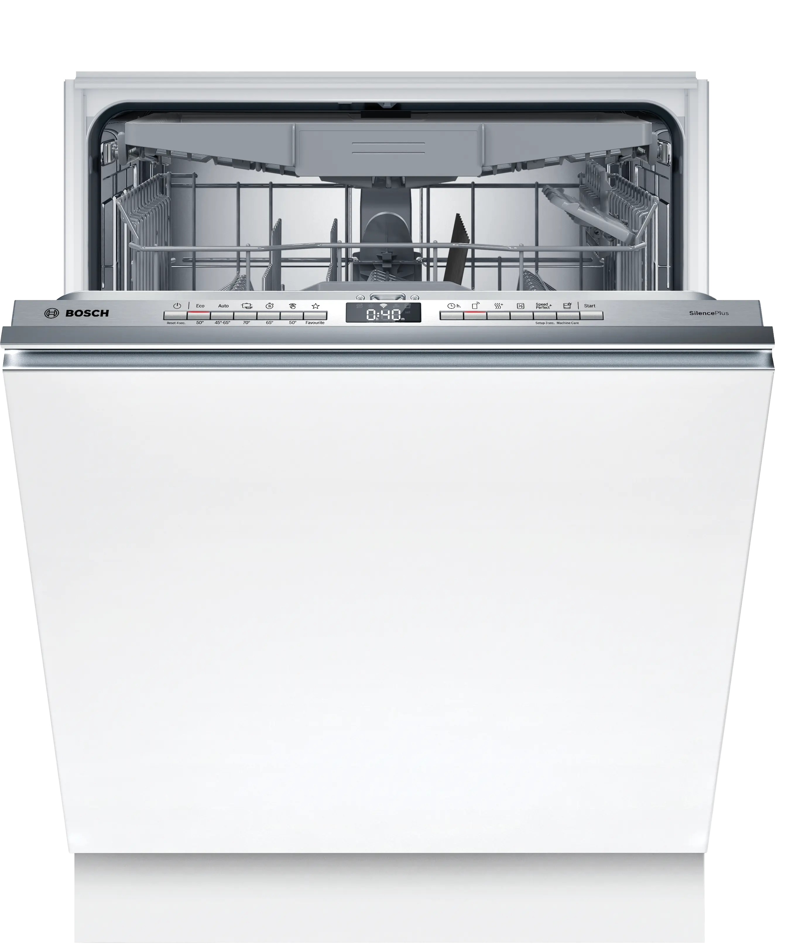 Bosch Посудомийна машина Bosch вбудована, 14компл., D, 60см, дисплей, 3й кошик, білий