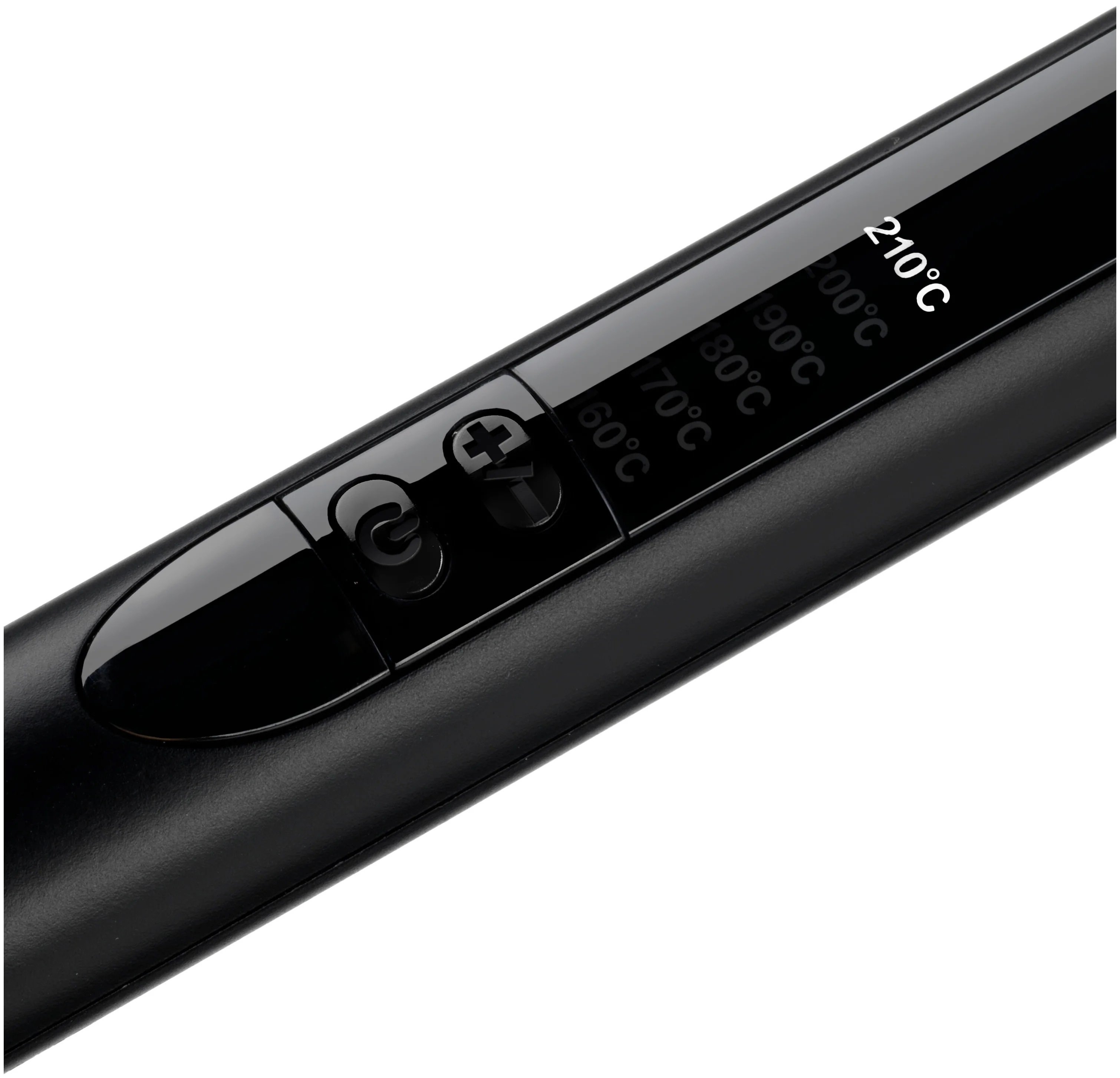 BaByliss Плойка, конусна, 64Вт, темп.режимів-6, D -13-25mm, 160-210С, кераміка, чорно-золотий