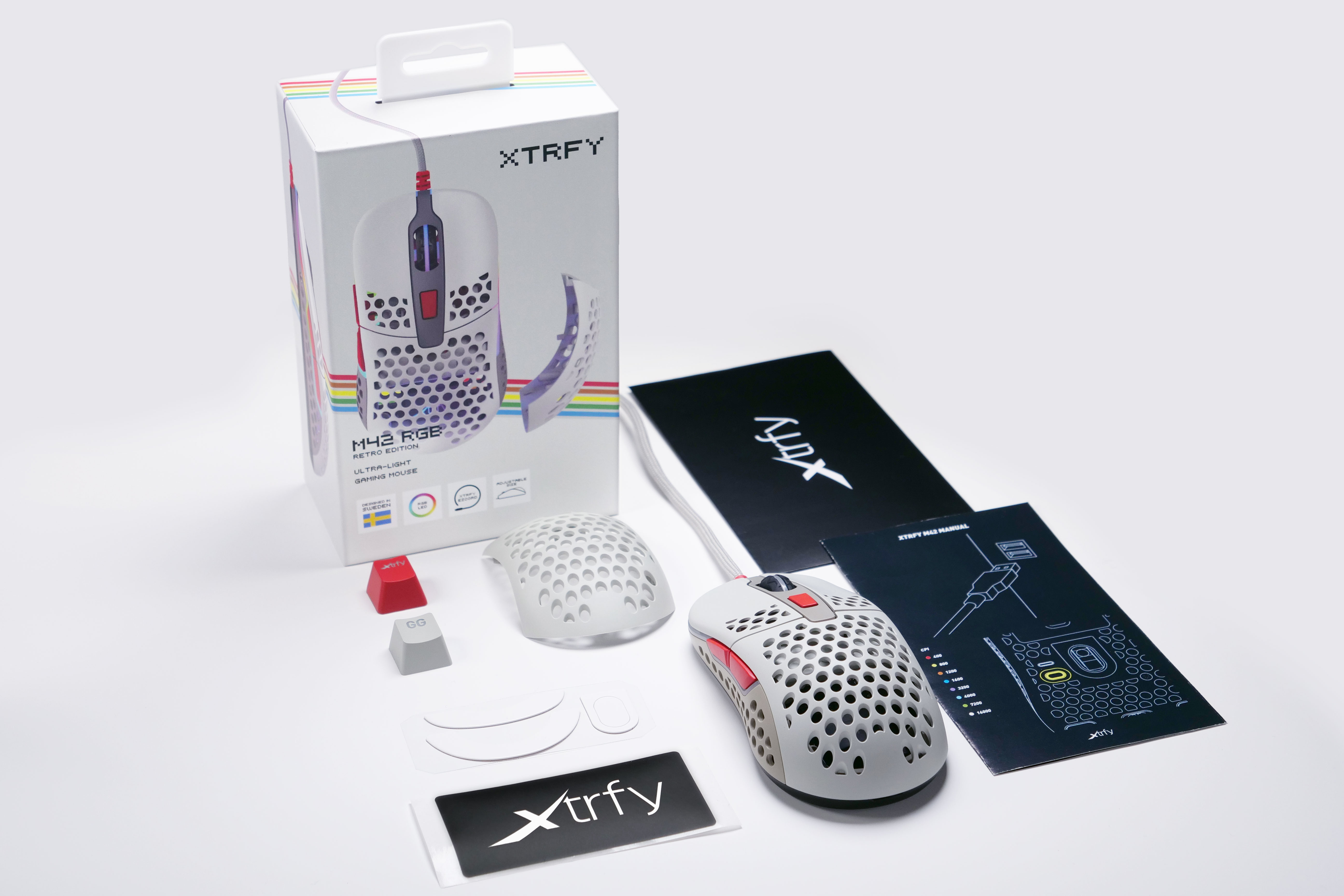 Cherry Xtrfy Ігрова миша M42 RGB USB Retro
