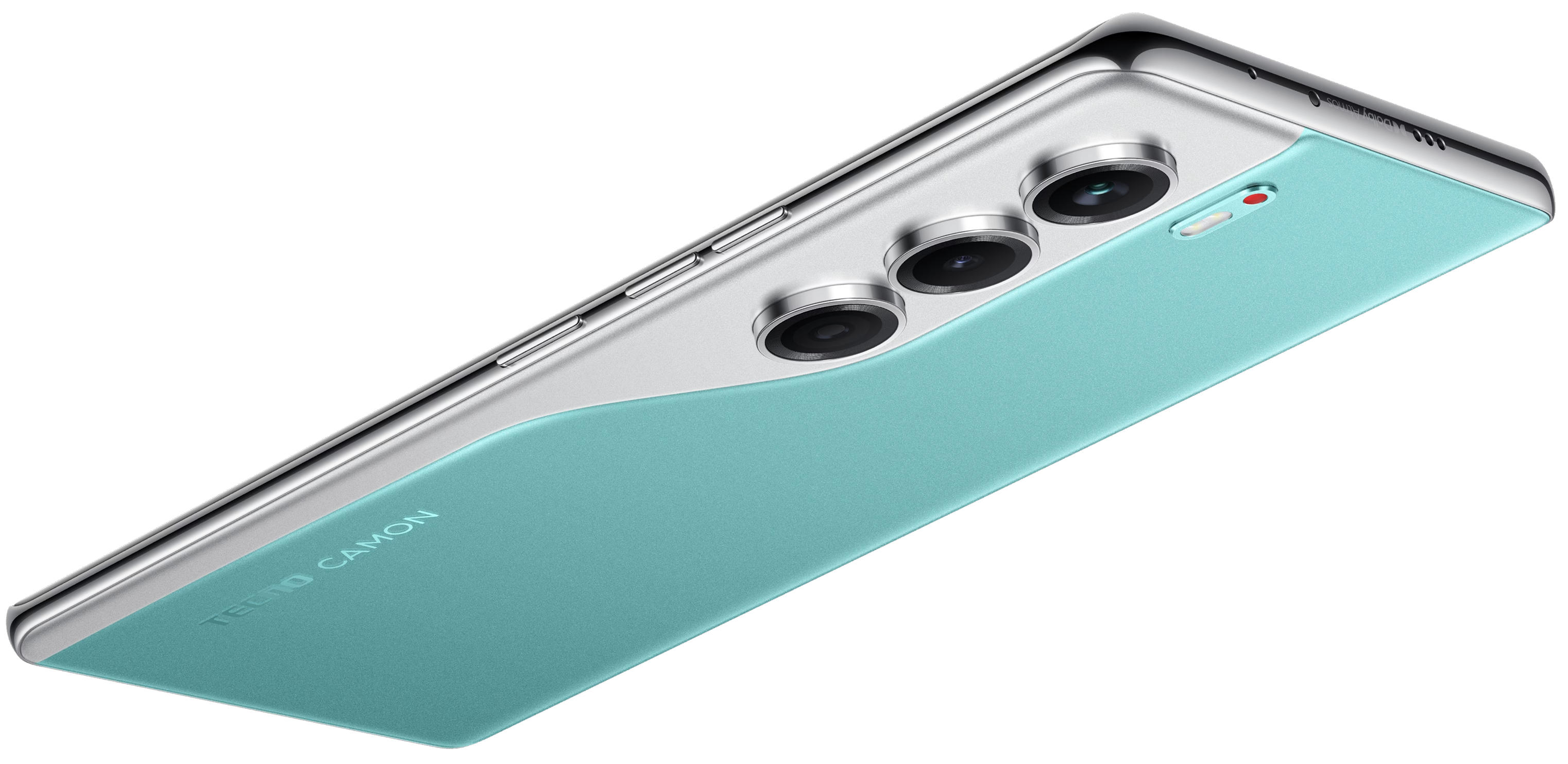 TECNO Смартфон Camon 40 (CM5) 6.78" 8/256ГБ, 2SIM, 5200мА • рік, Emerald Lake Green
