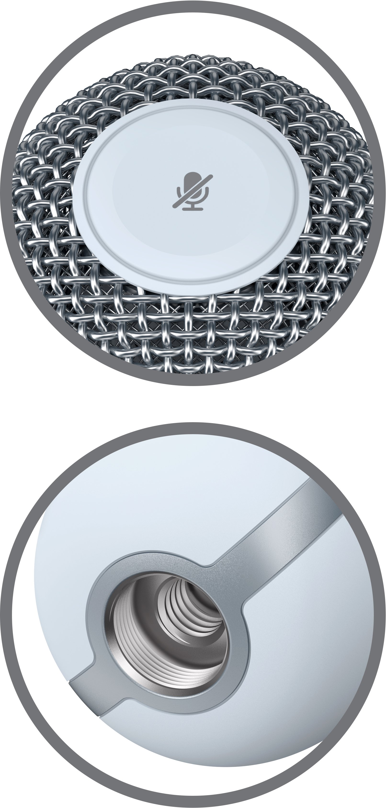 HyperX Мікрофон SoloCast, White