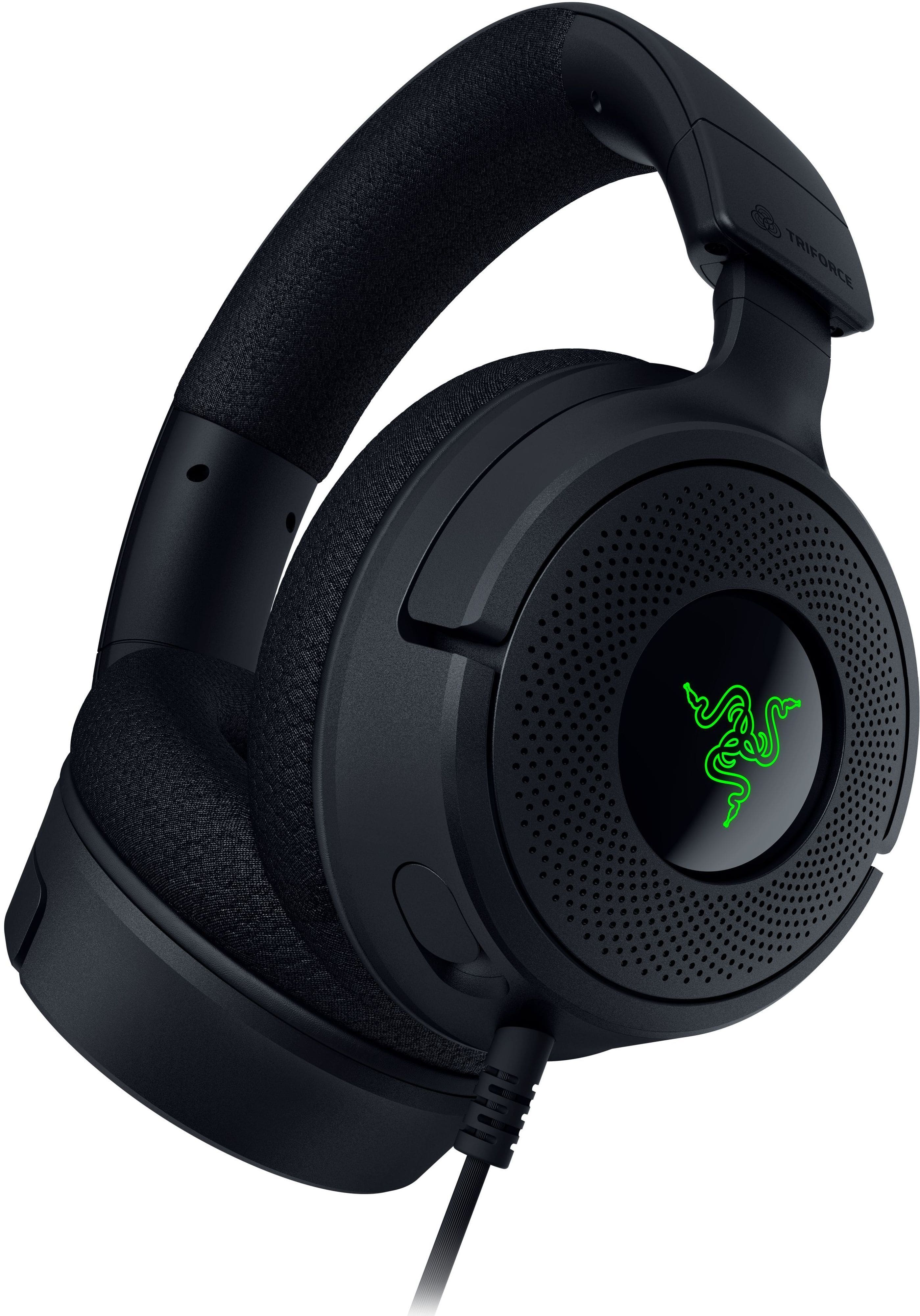 Razer Гарнітура ігрова Kraken V4 X, 7.1, USB-A, 1.8м, RGB, чорний