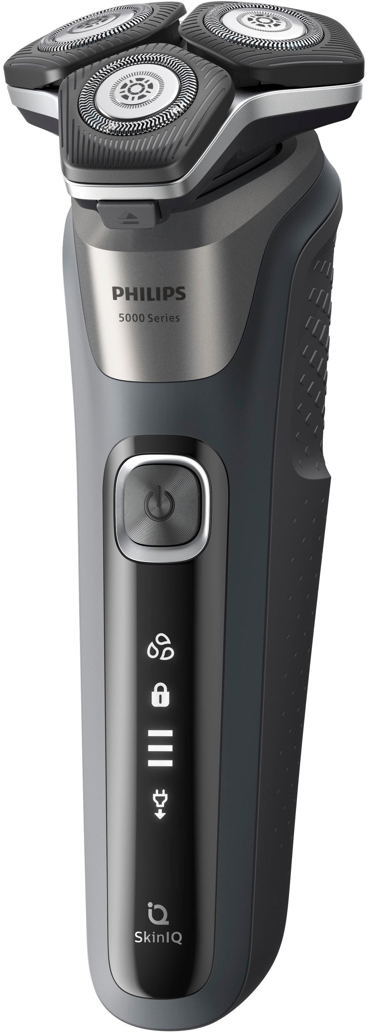 Philips Бритва електр. роторна Series 5000, 9Вт, бритв.головок-3, Li-Ion, сух.+волог., тример, чехол, сірий