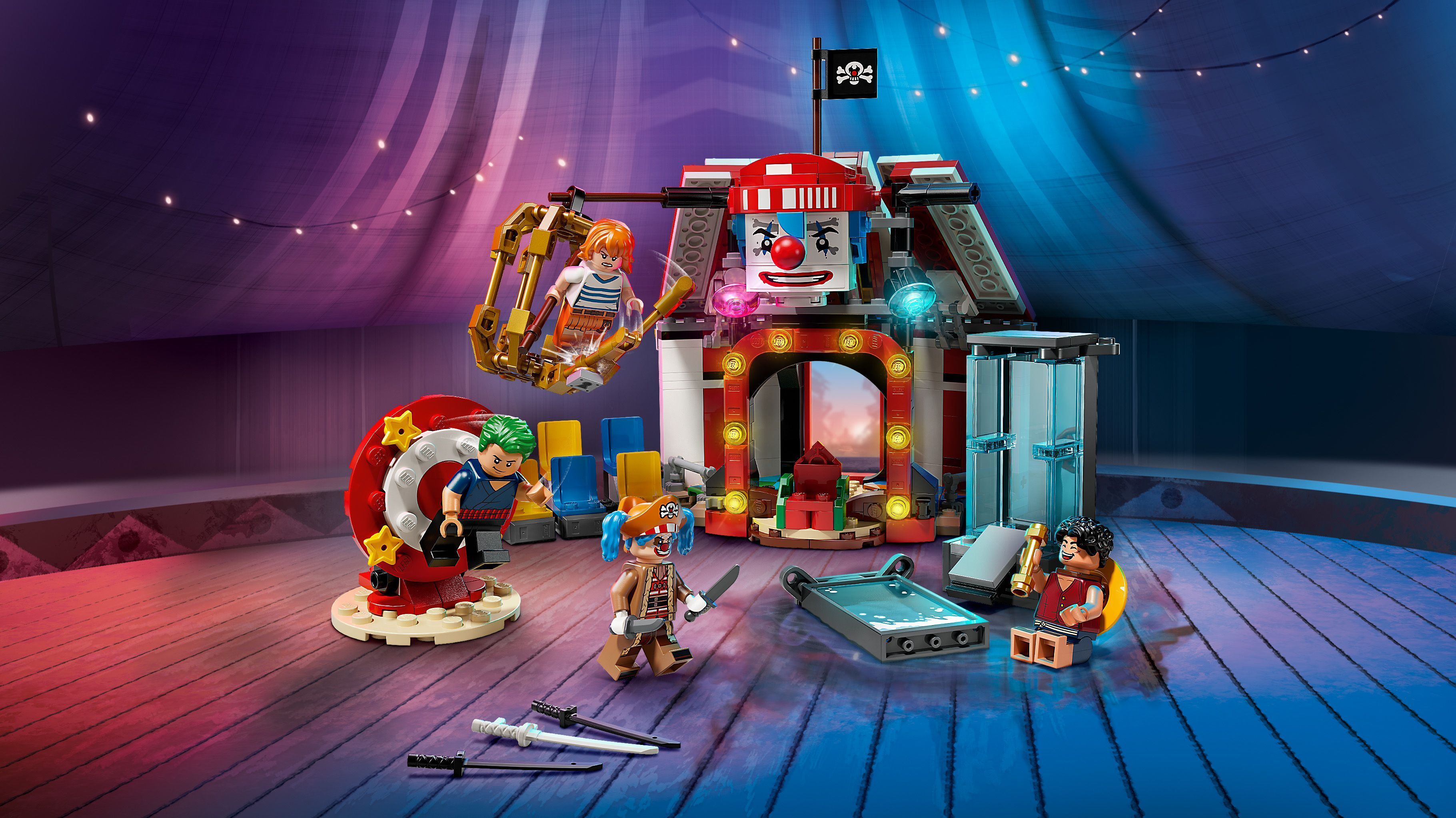 LEGO Конструктор LEGO ONE PIECE Циркова палатка клоуна Баґґі LEGO Конструктор LEGO ONE PIECE Циркова палатка клоуна Баґґі