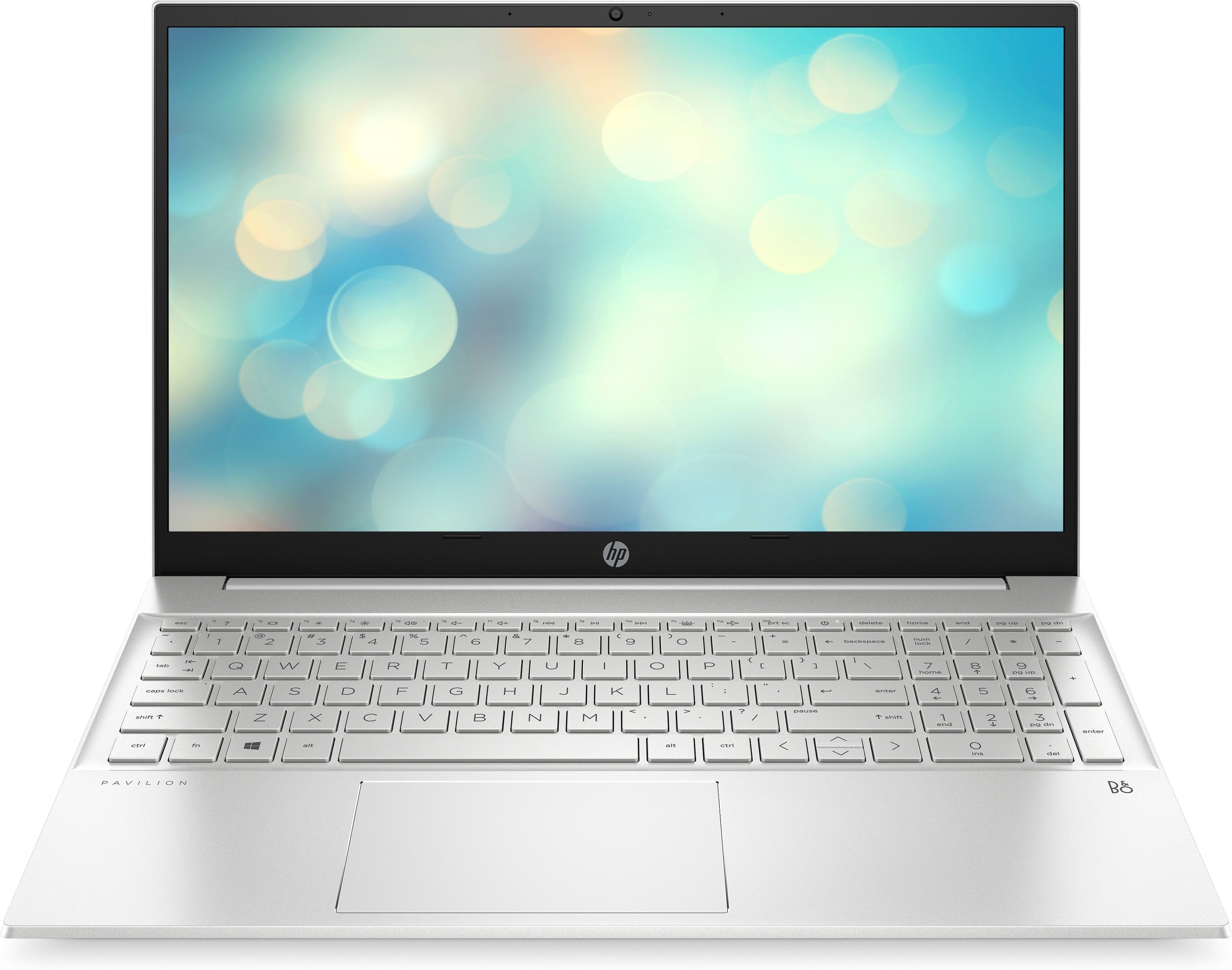 HP Ноутбук Pavilion 15-eg3001ua 15.6" FHD IPS AG, Intel i7-1355U, 16GB, F1024GB, NVD550-2, DOS, сріблястий