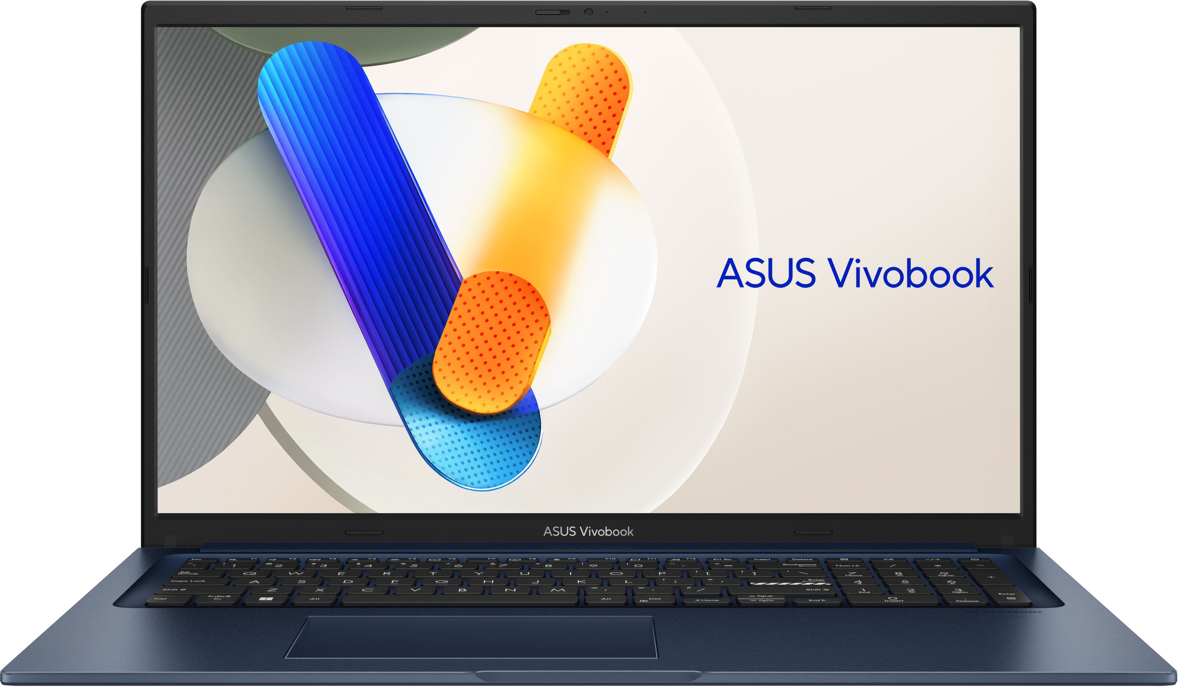 ASUS Ноутбук ASUS Vivobook 17 X1704VA-AU455 17.3" FHD IPS, Intel 5 120U, 16GB, F512GB, UMA, NoOS, Блакитний