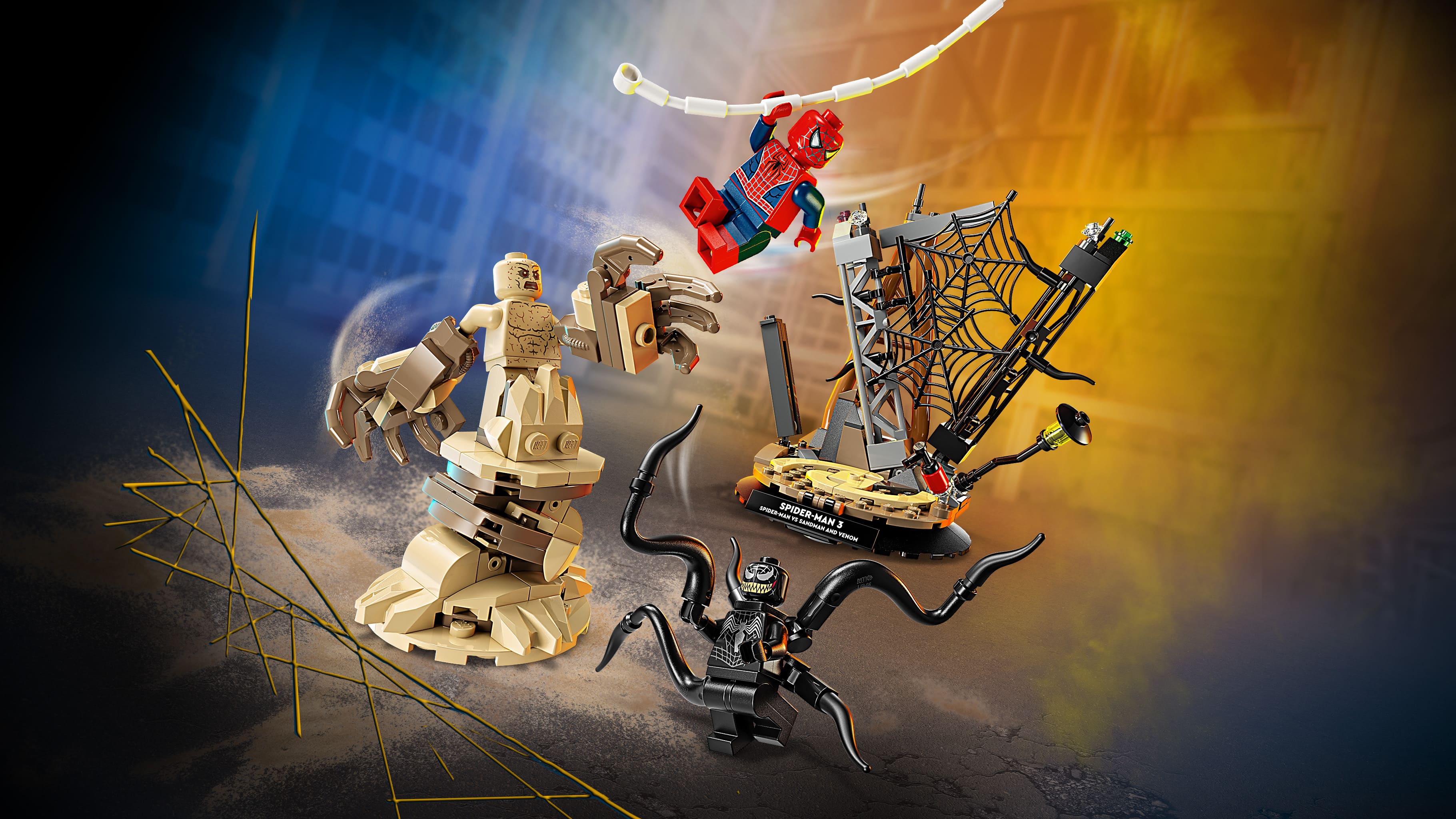 LEGO Конструктор LEGO Super Heroes Легендарна битва: Людина-павук vs. Піщана людина