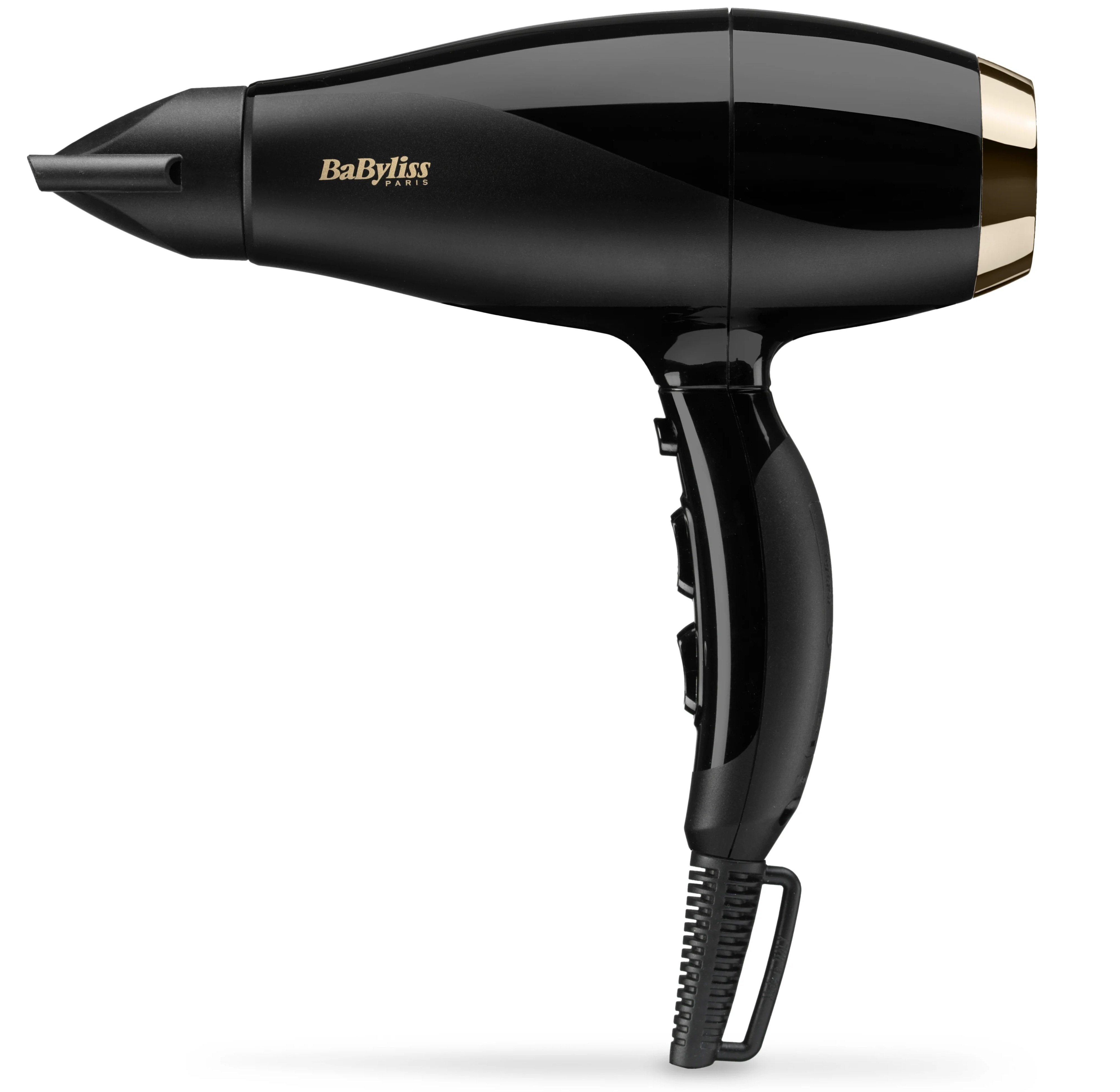 BaByliss Фен, 2300Вт, 3 режими, іонізація, хол. обдув, чорний