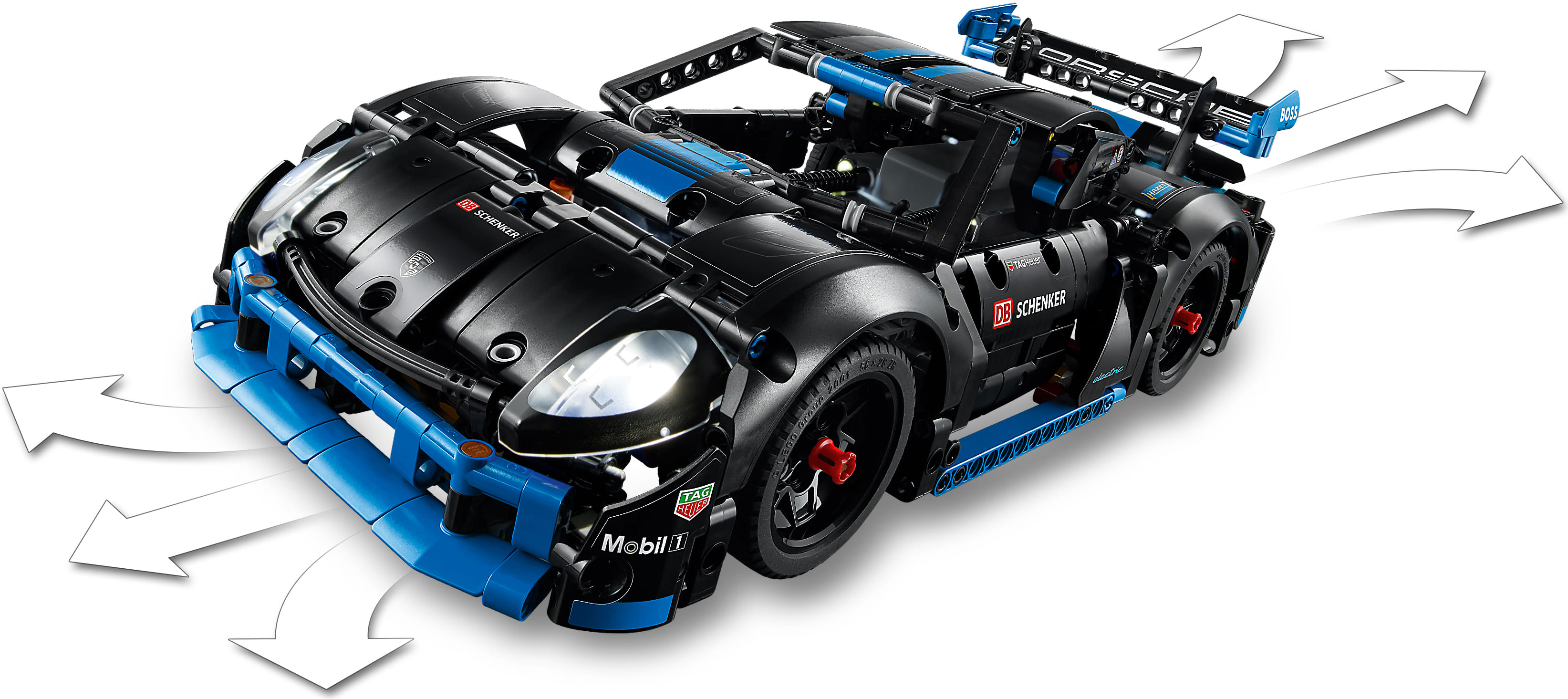 LEGO Конструктор Technic Автомобіль для перегонів Porsche GT4 e-Performance