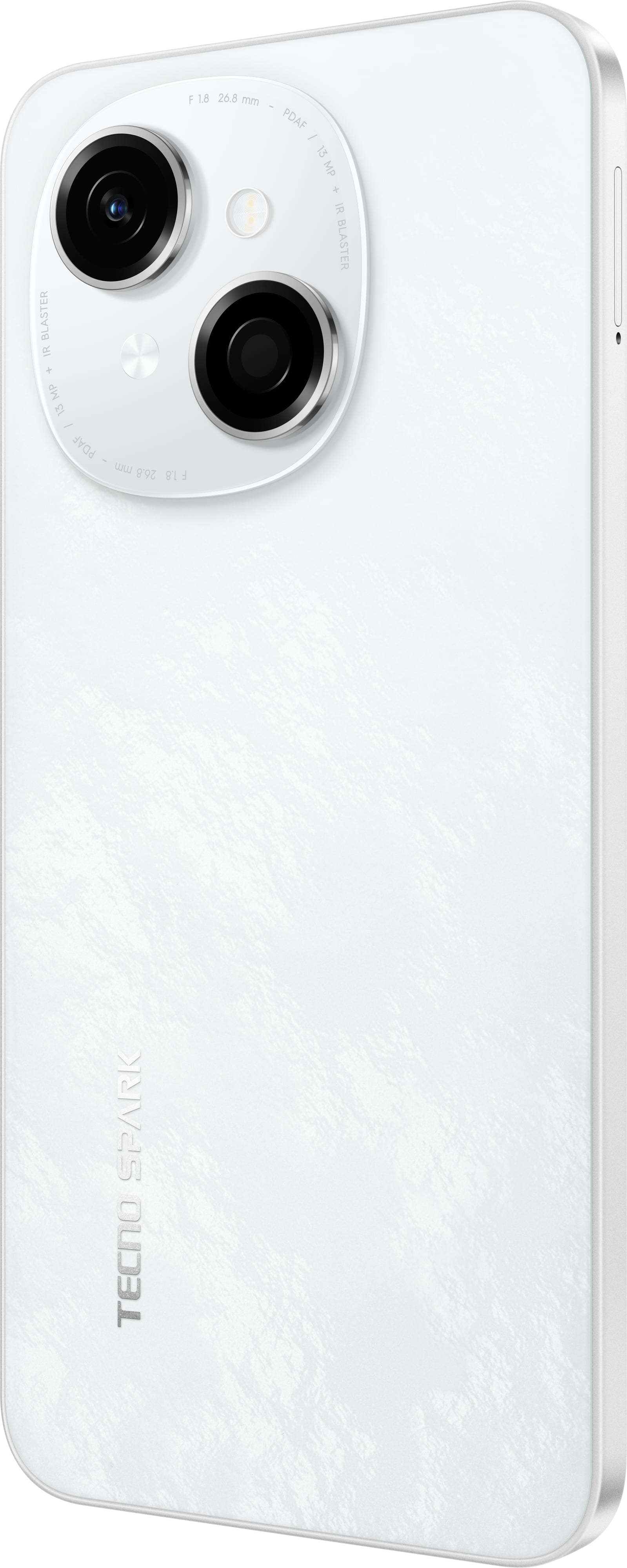 TECNO Смартфон Spark Go 1 (KL4) 6.67" 3/128ГБ, 2SIM, 5000мА•год, Glittery White