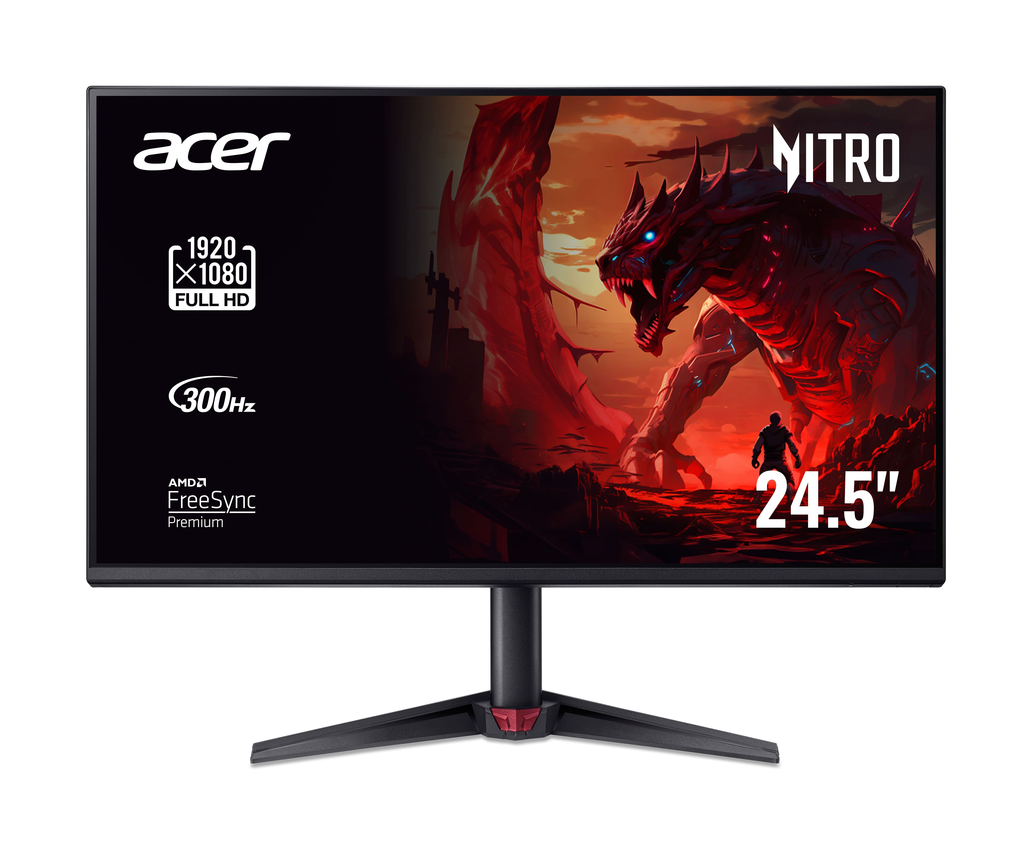 Acer Монітор Acer 24.5 VG250QFbmiipx 2xHDMI, DP, MM, IPS, 300Hz, 1ms, FreeSync
