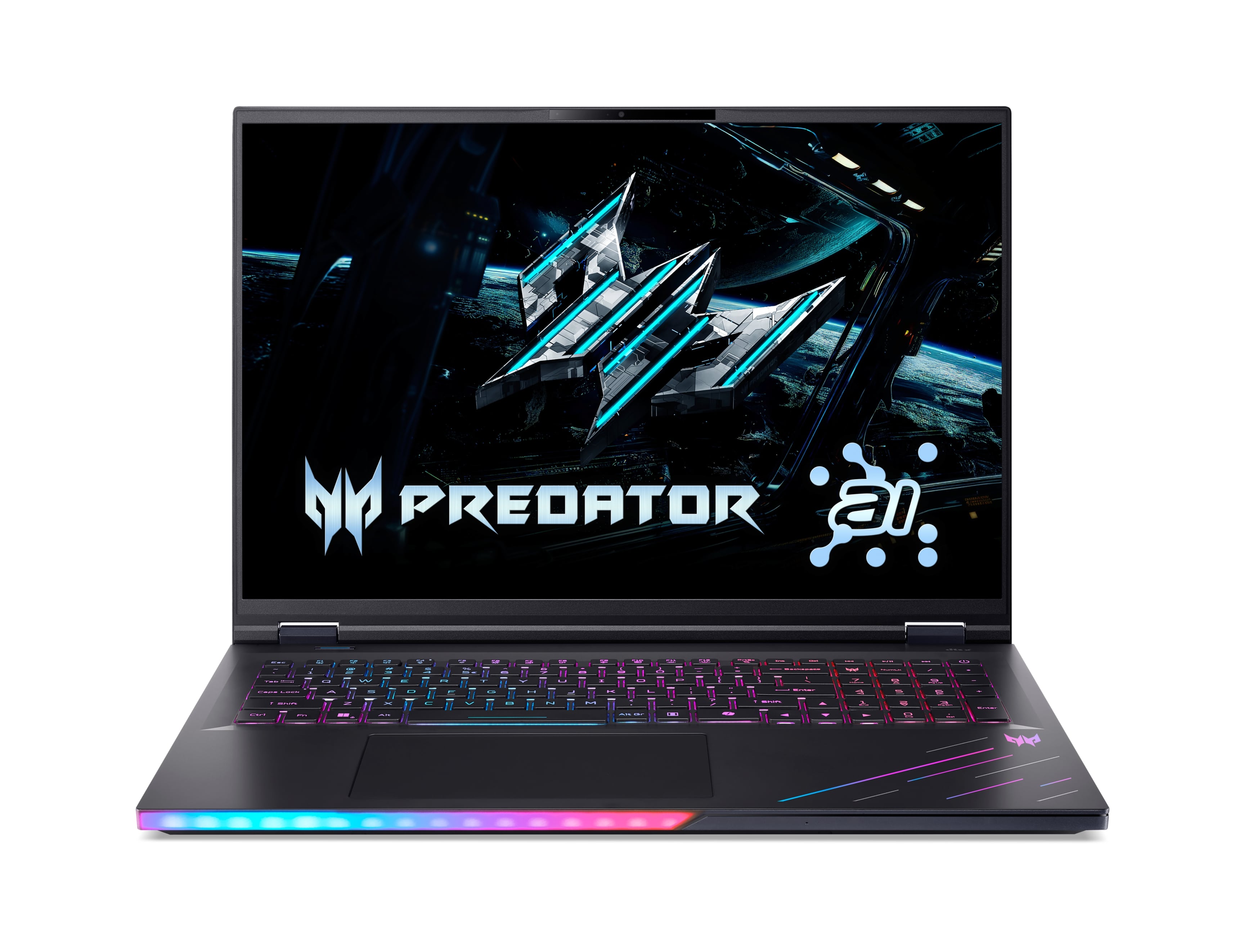 Acer Ноутбук Acer Predator Helios 18 PH18-73 18" WQUXGA IPS, Intel U9-275HX, 64GB, F2TB, NVD5090-24, Lin, чорний