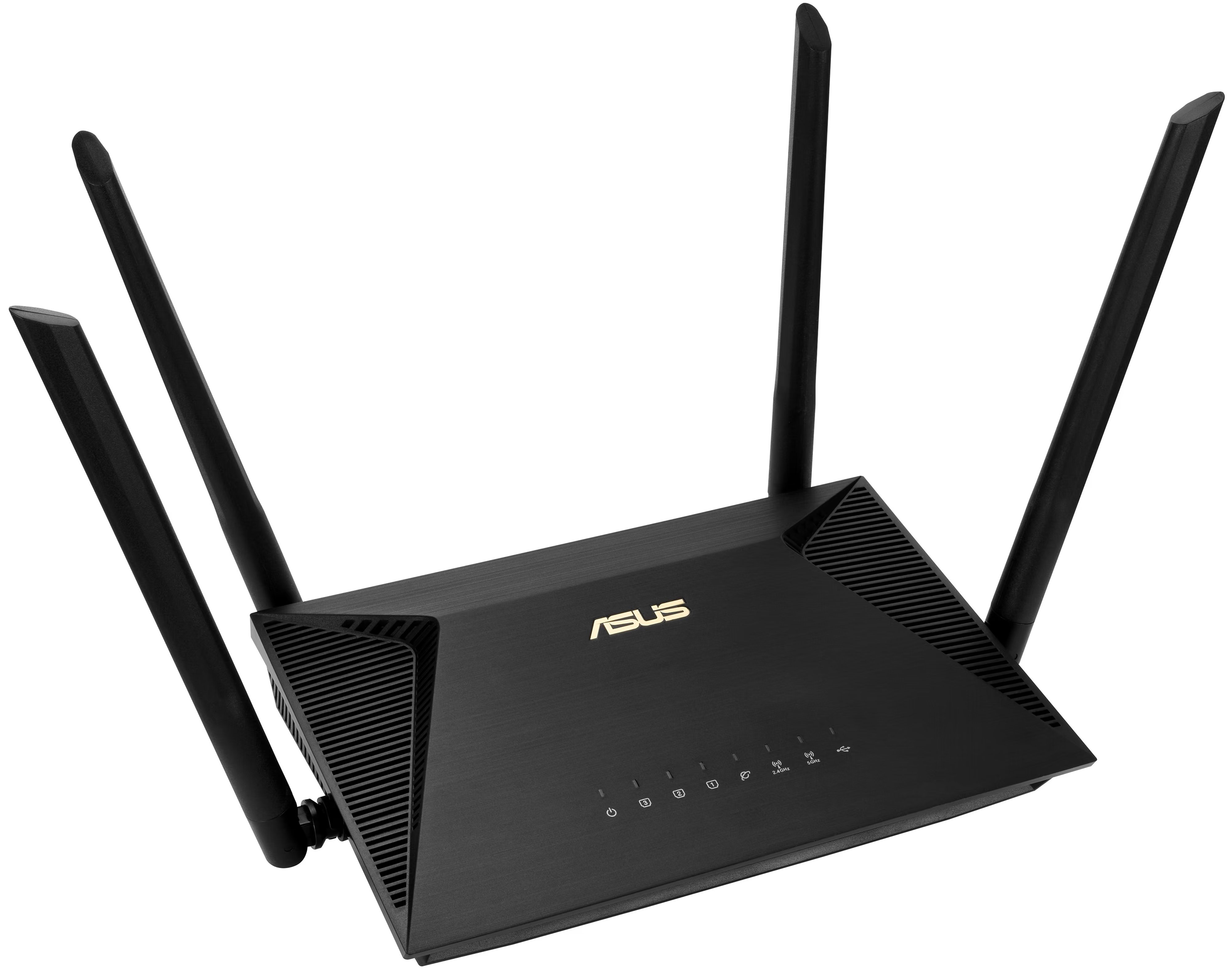 ASUS Маршрутизатор RT-AX53U AX1800 3xGE LAN 1xGE WAN 1xUSB MU-MIMO OFDMA
