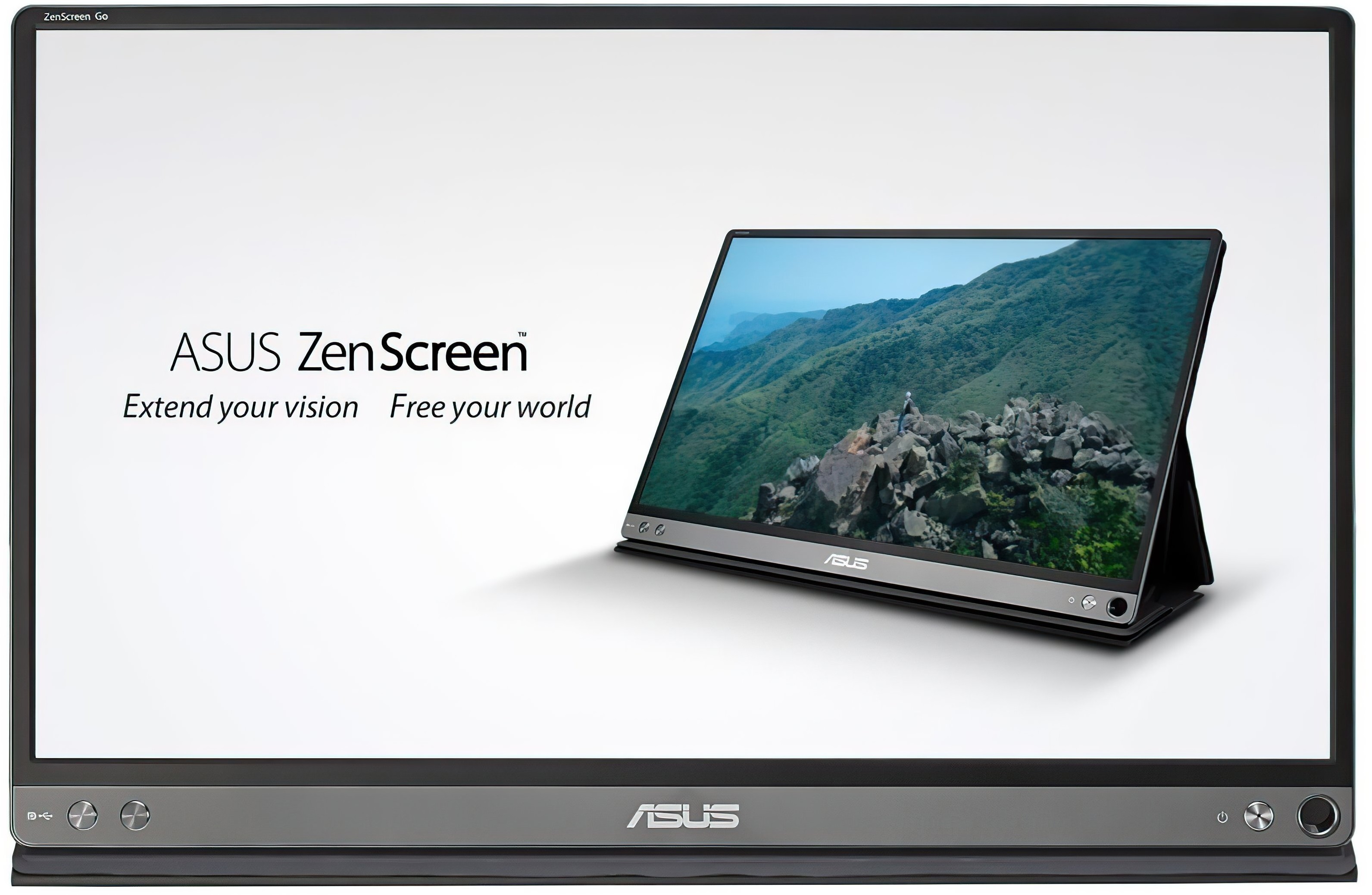 ASUS Монітор портативний LCD 15.6" ZenScreen GO MB16AP