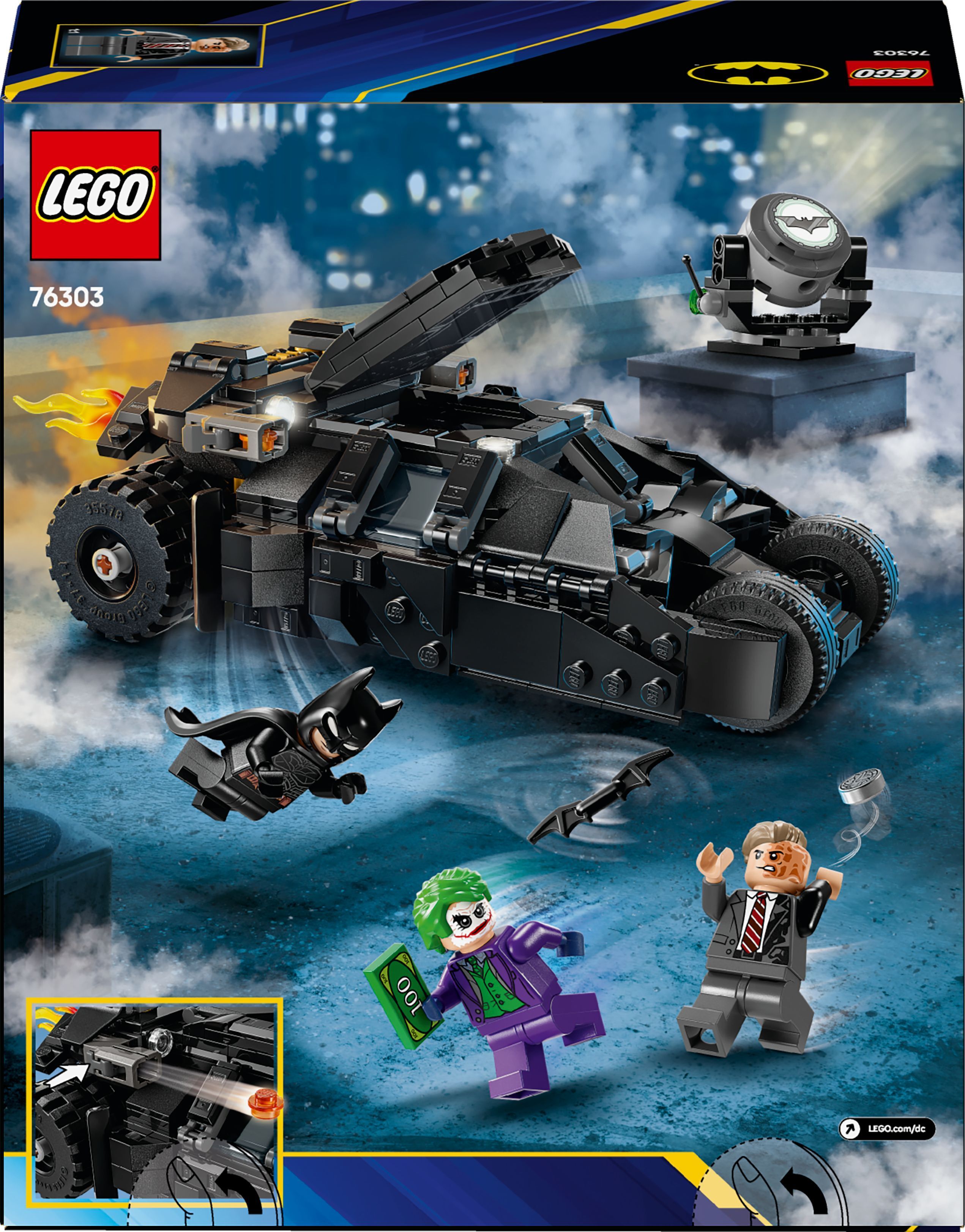 LEGO Конструктор LEGO Super Heroes Бетмен Тумблер проти Дволикого і Джокера
