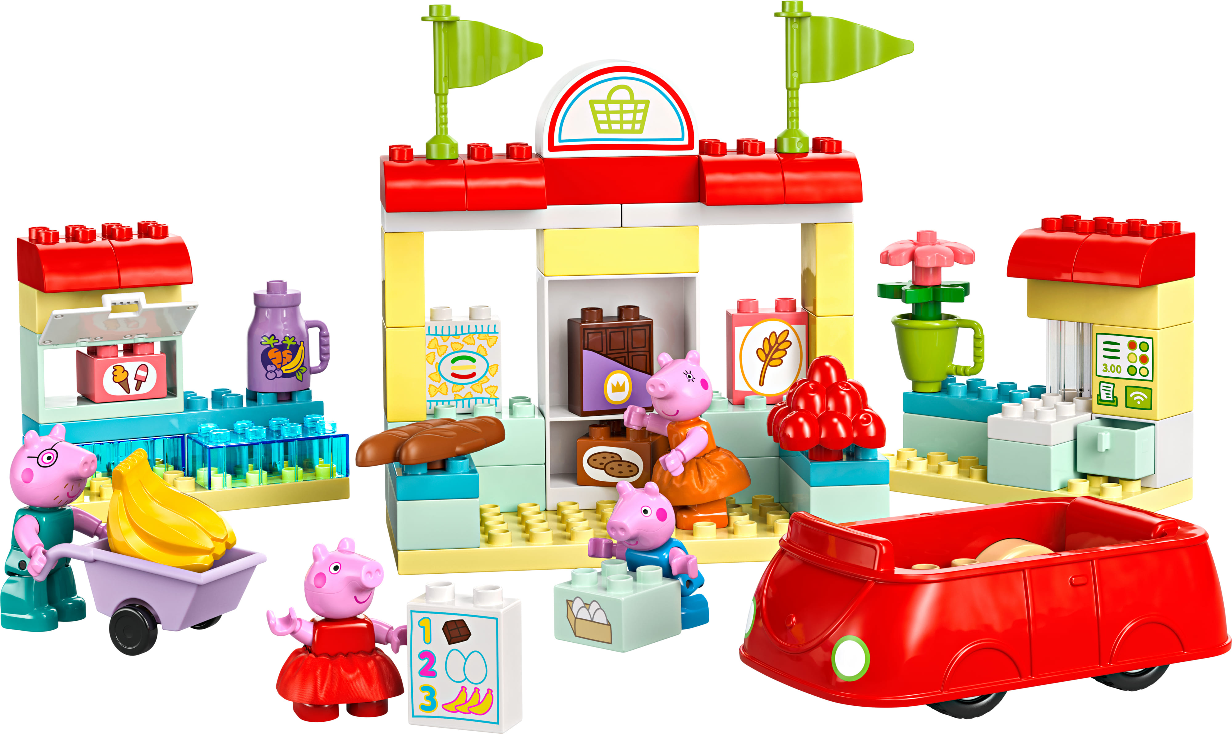 LEGO Конструктор DUPLO Peppa Pig Супермаркет Пеппі