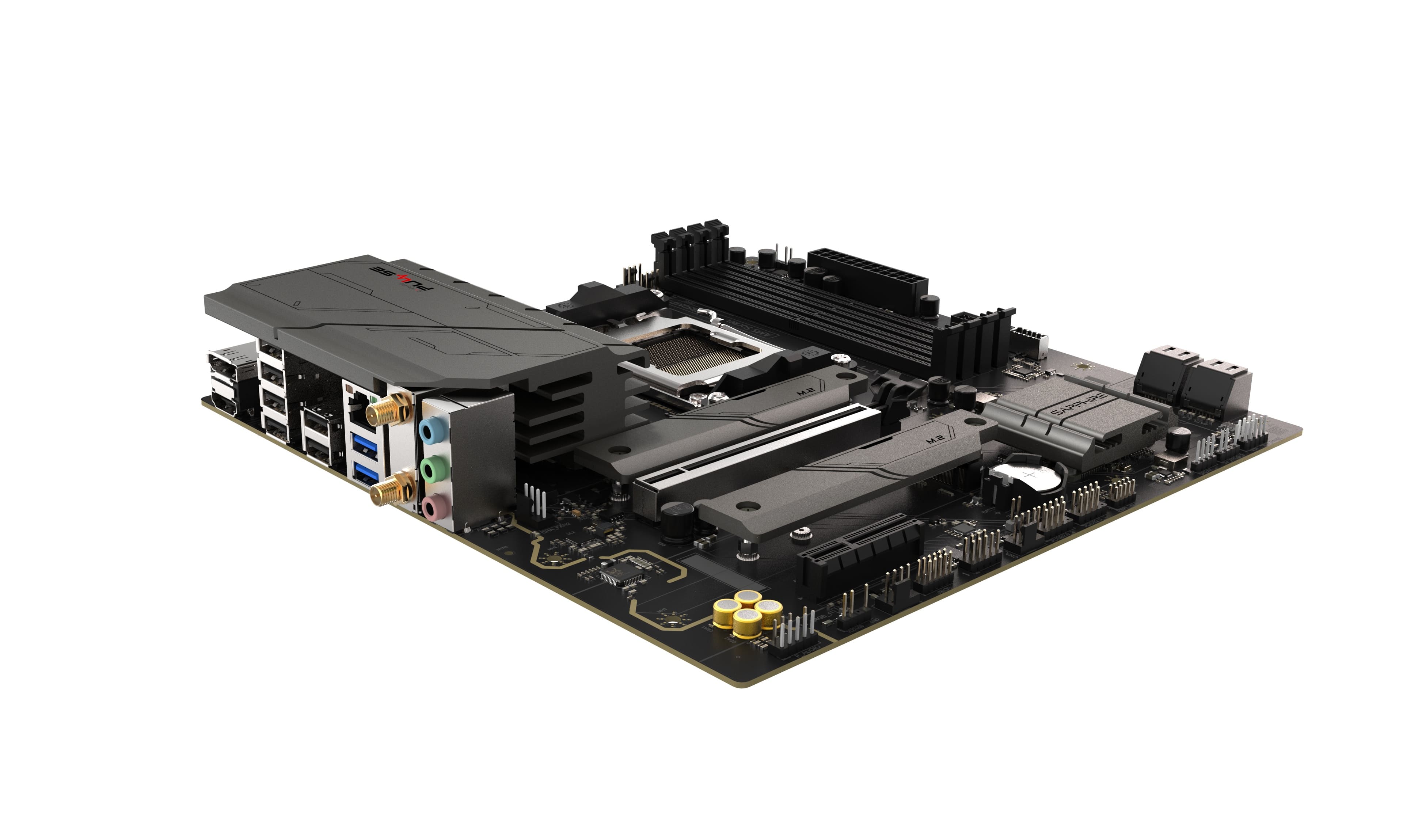 SAPPHIRE Motherboard PULSE B850 WIFI sAM5 B850 4xDDR5 M.2 HDMI DP WiFi BT mATX SAPPHIRE Motherboard PULSE B850 WIFI sAM5 B850 4xDDR5 M.2 HDMI DP WiFi BT mATX