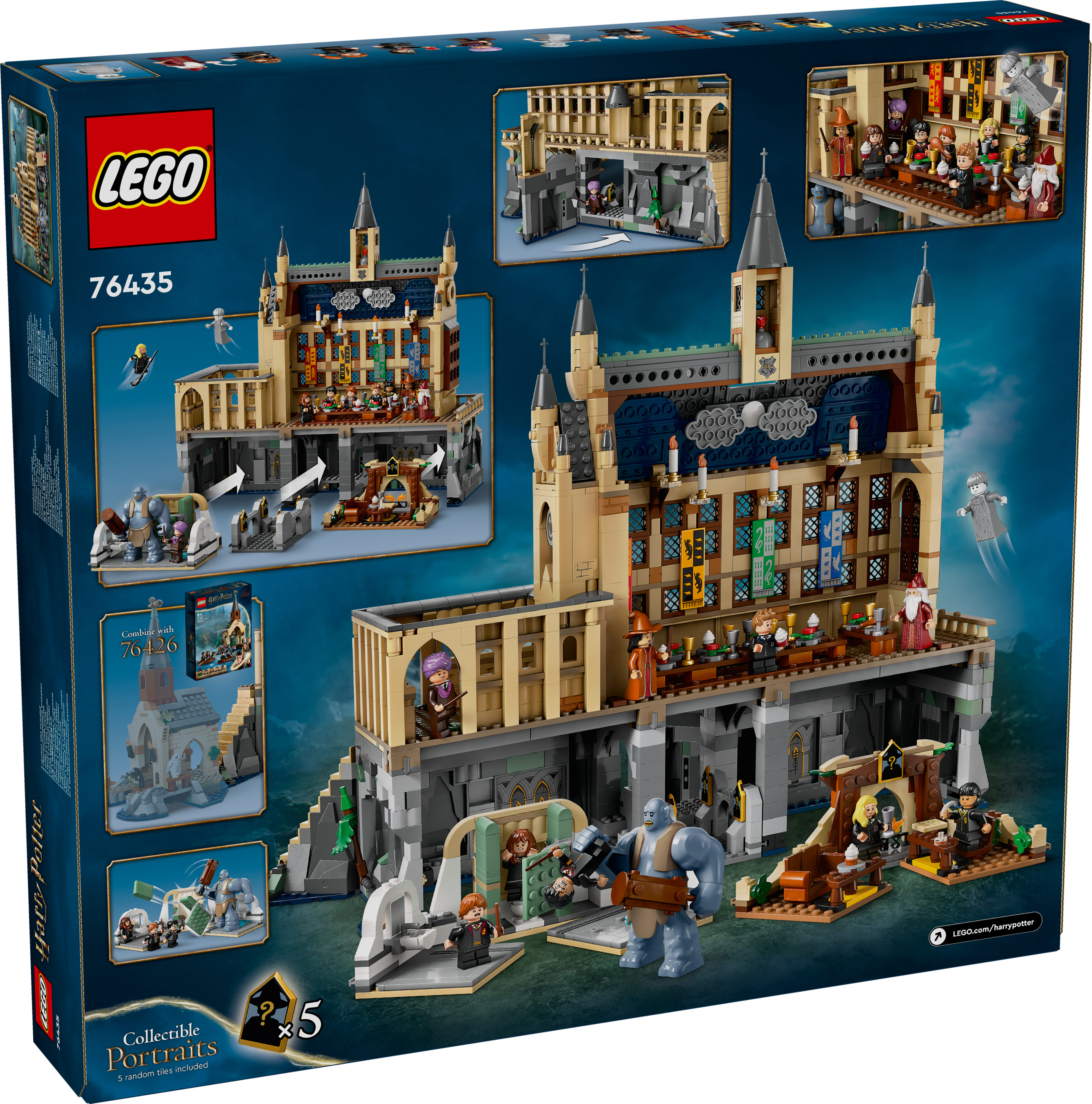 LEGO Конструктор Harry Potter Замок Гоґвортс: Велика зала