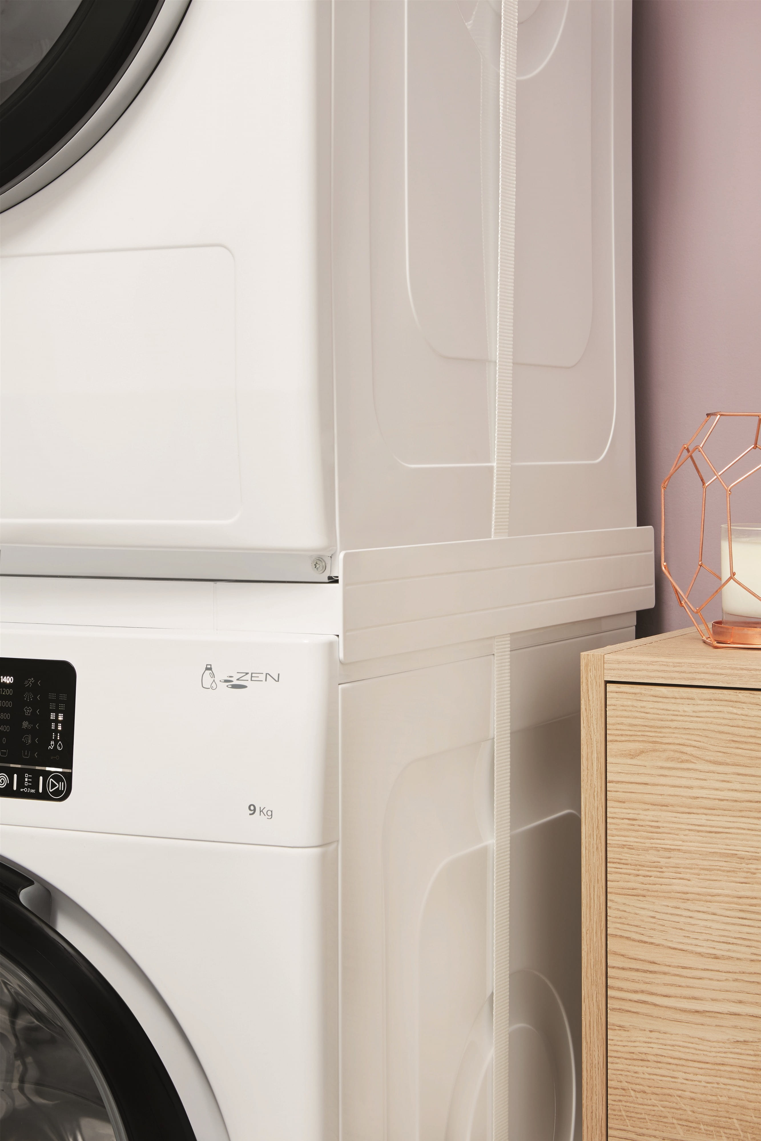 Whirlpool Комплект монтажний для з'єднання пральної машини з сушильною машиною, 45-60см, білий Whirlpool Комплект монтажний для з'єднання пральної машини з сушильною машиною, 45-60см, білий