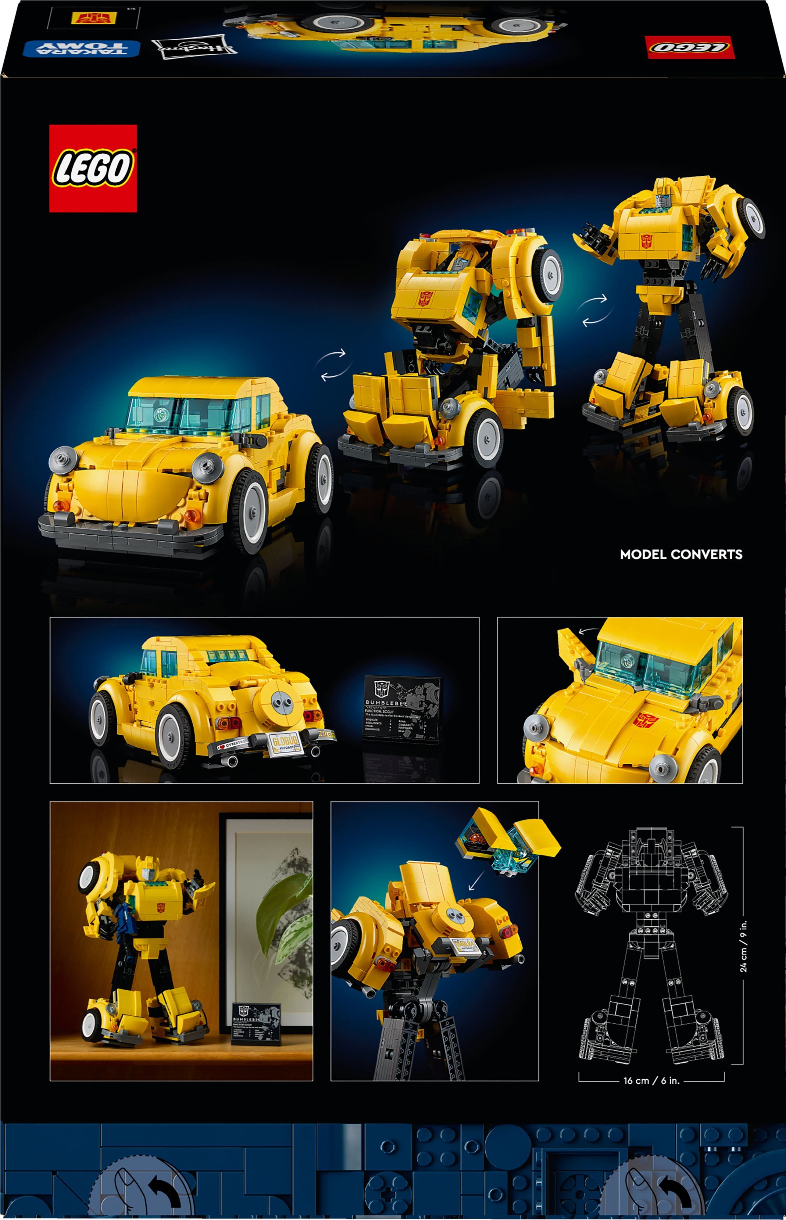 LEGO Конструктор Icons Трансформери. Бамблбі LEGO Конструктор Icons Трансформери. Бамблбі