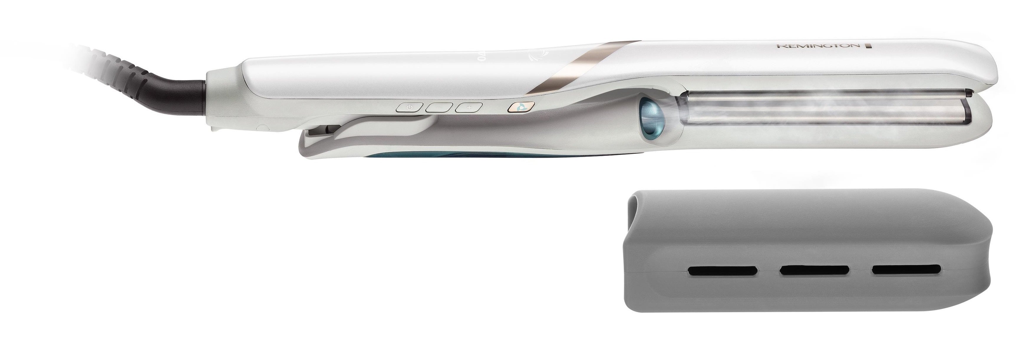 Remington Випрямляч Hydraluxe Pro, 56Вт, темп.режимів-5, 150-230С, дисплей, кераміка, білий Remington Випрямляч Hydraluxe Pro, 56Вт, темп.режимів-5, 150-230С, дисплей, кераміка, білий