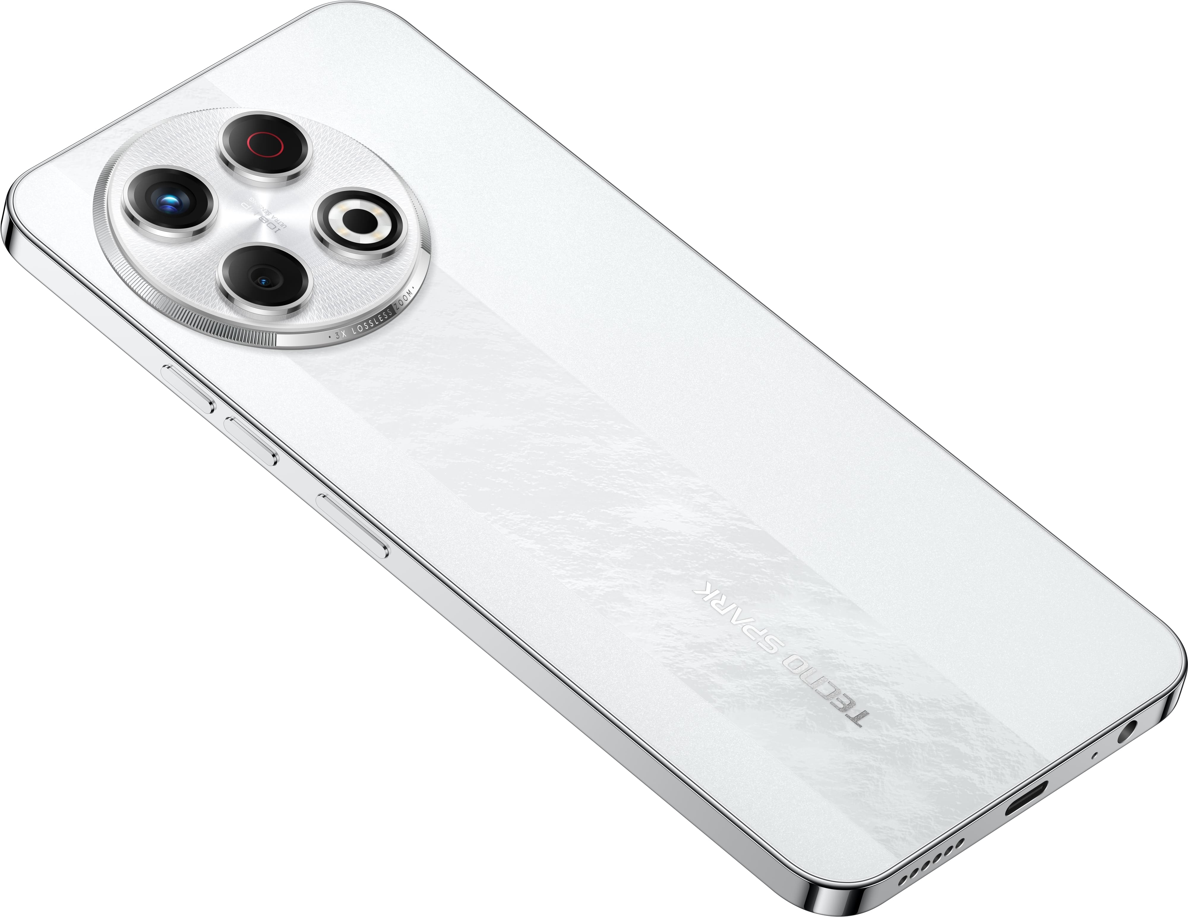 TECNO Смартфон Spark 30 PRO (KL7) 6.78" 8/256ГБ, 2SIM, 5000мА•год, Arctic Glow