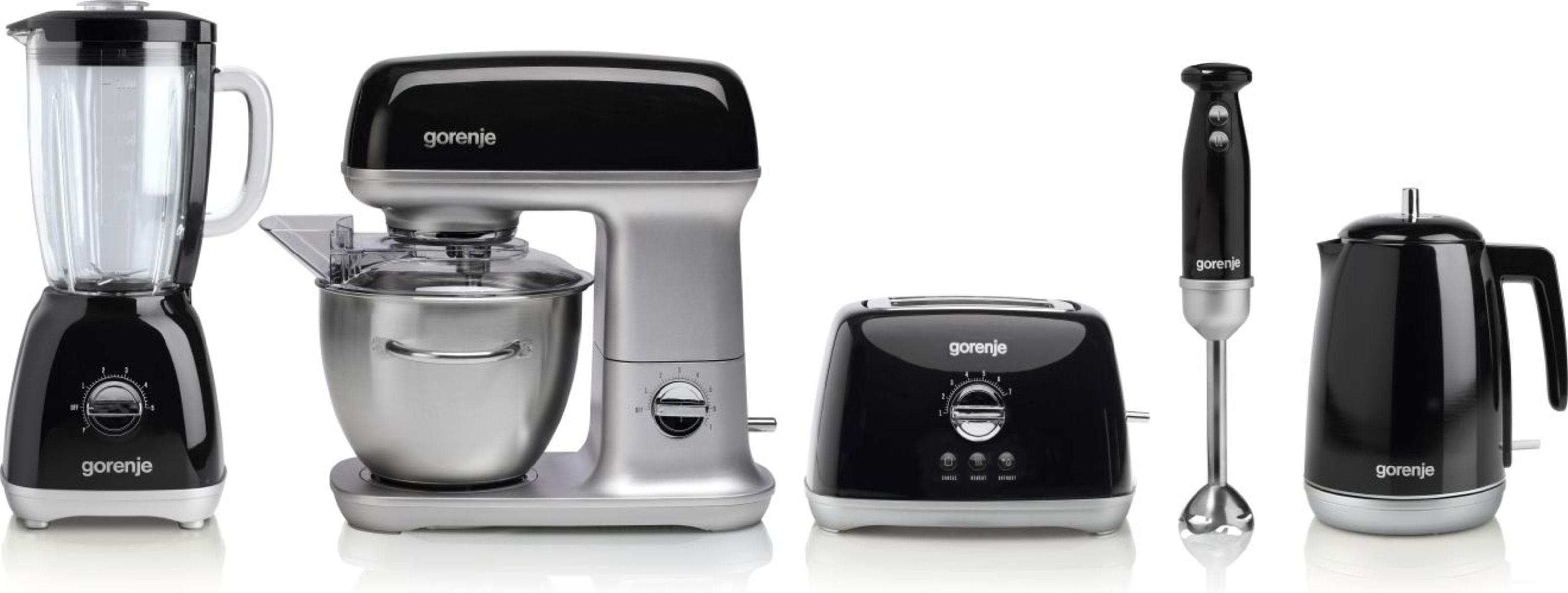 Gorenje Електрочайник 1.7л, Strix контроль, чорний