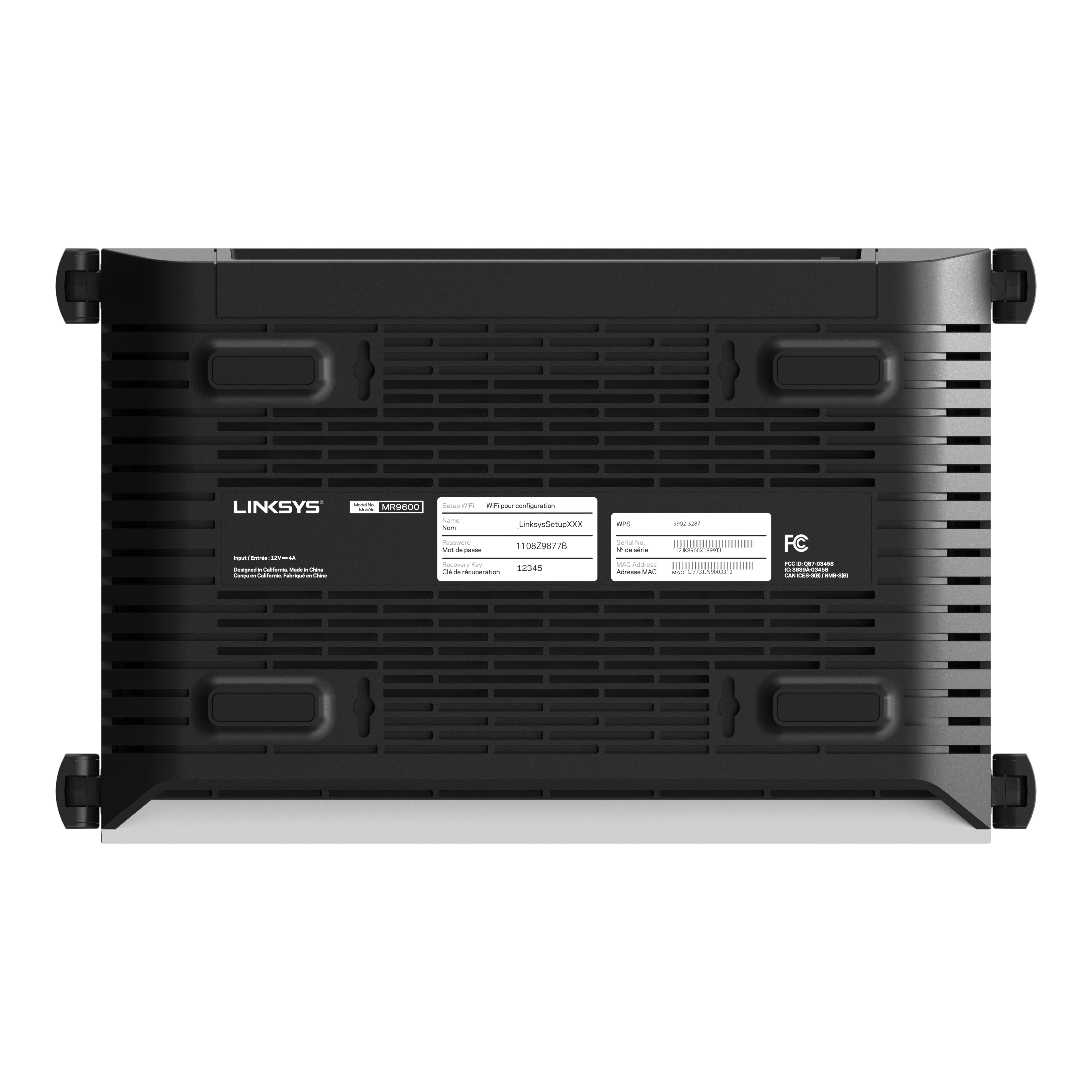 Linksys MR9600 MESH WIFI ROUTER, DB, AX6000