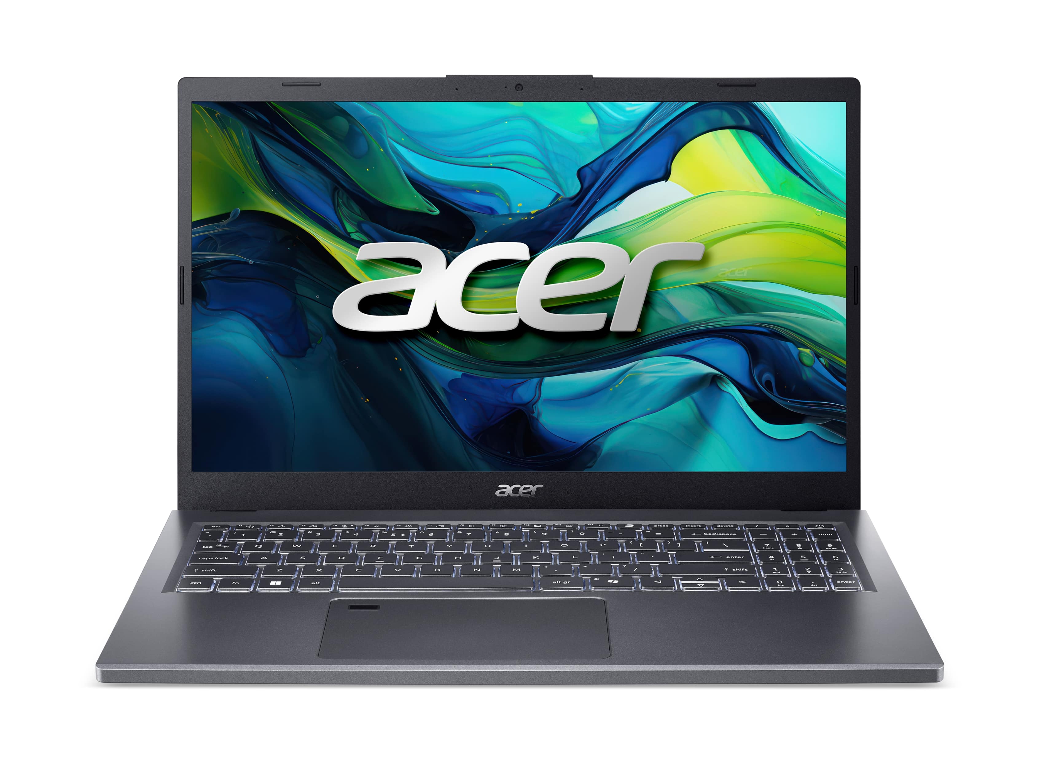 Acer Ноутбук Aspire 15 A15-51M 15.6" FHD IPS, Intel i5-13420H, 32GB, F1TB, UMA, Lin, сірий