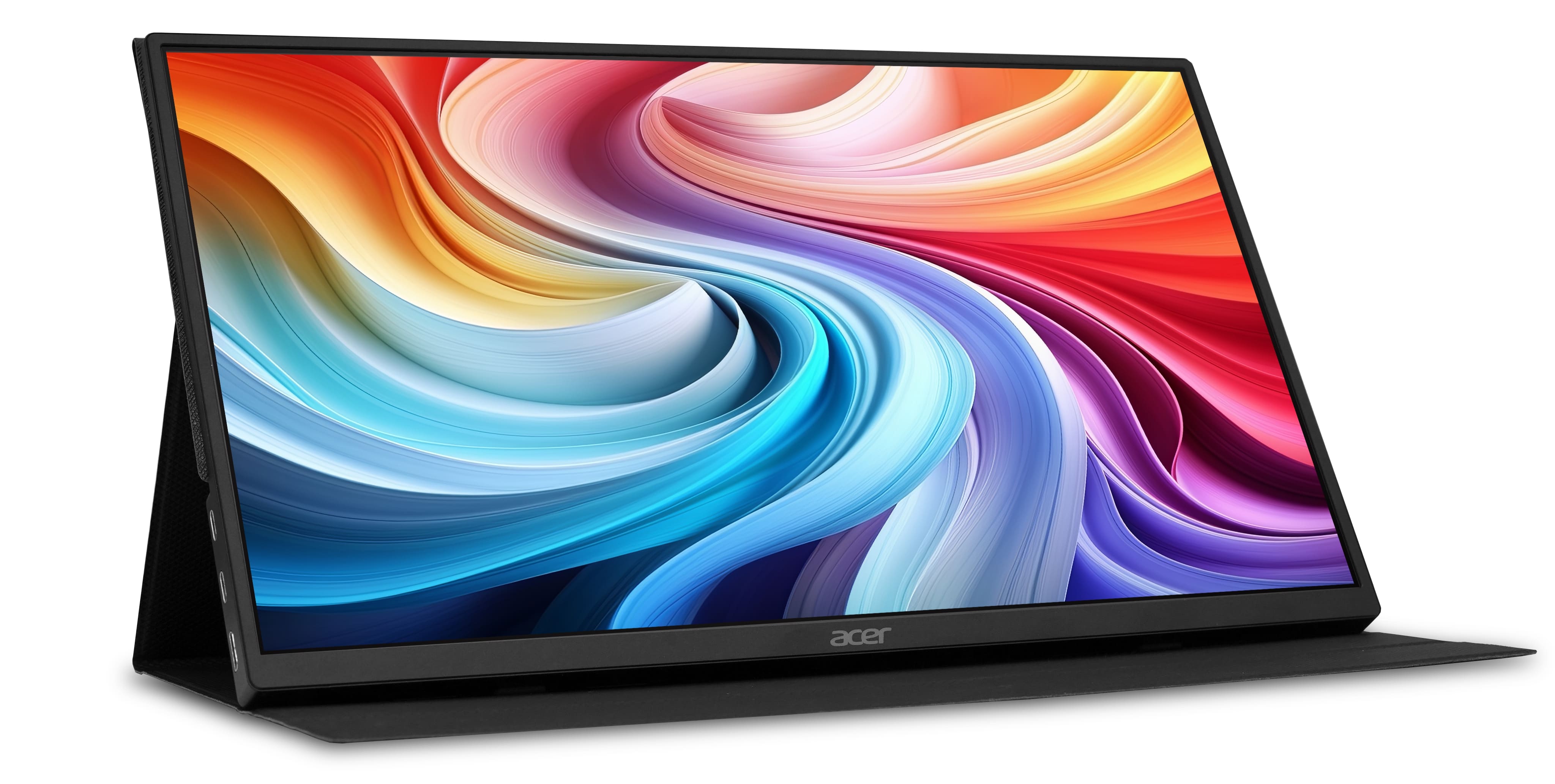 Acer Монітор портативний Acer 15.6W" PM161Q B1bmiuux HDMI, 2xUSB-C, IPS, 4ms