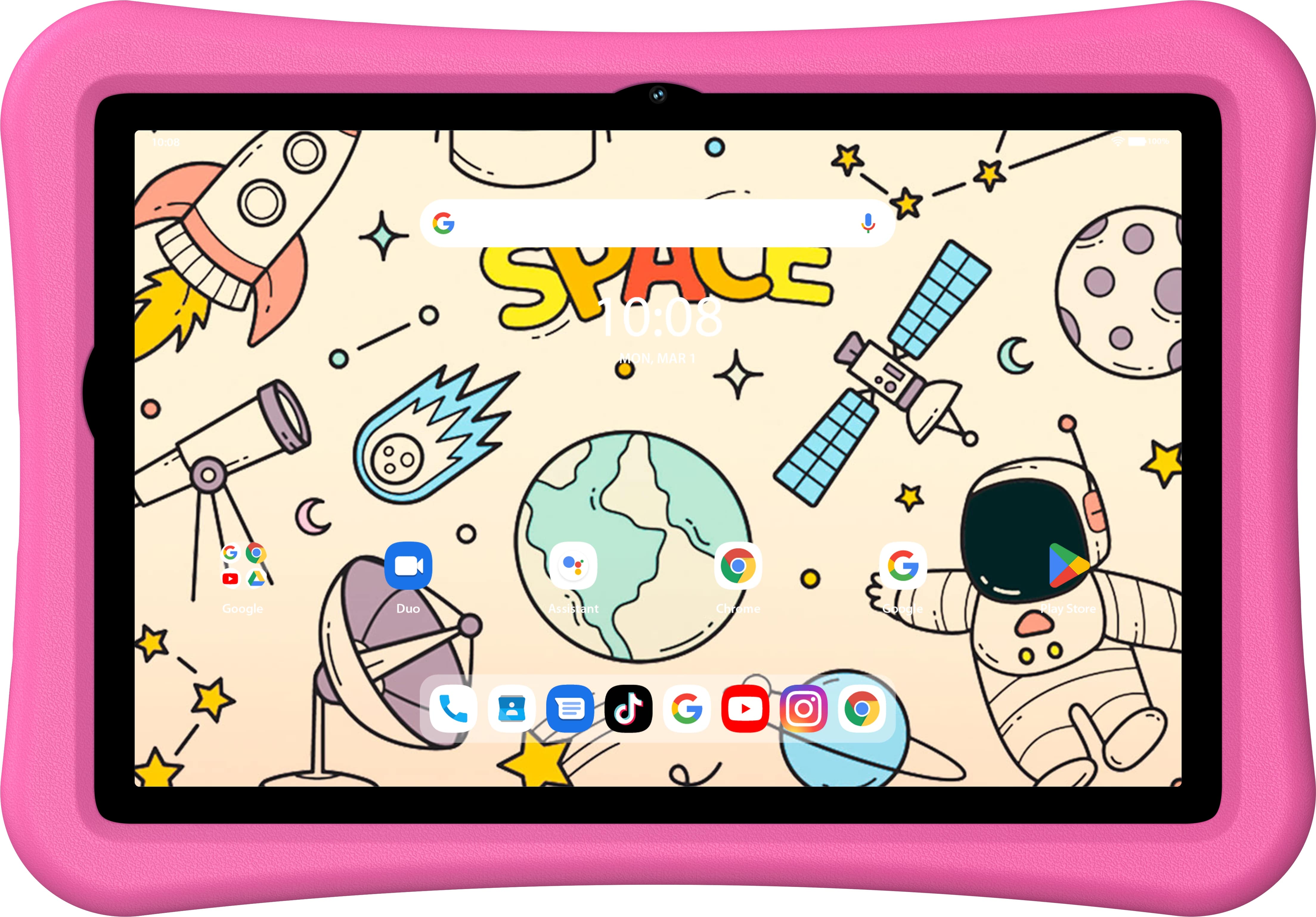 UMIDIGI Планшет G2 Tab Kids (MT11) 10.1" 4ГБ, 64ГБ, 6000мА·рік, Android, рожевий