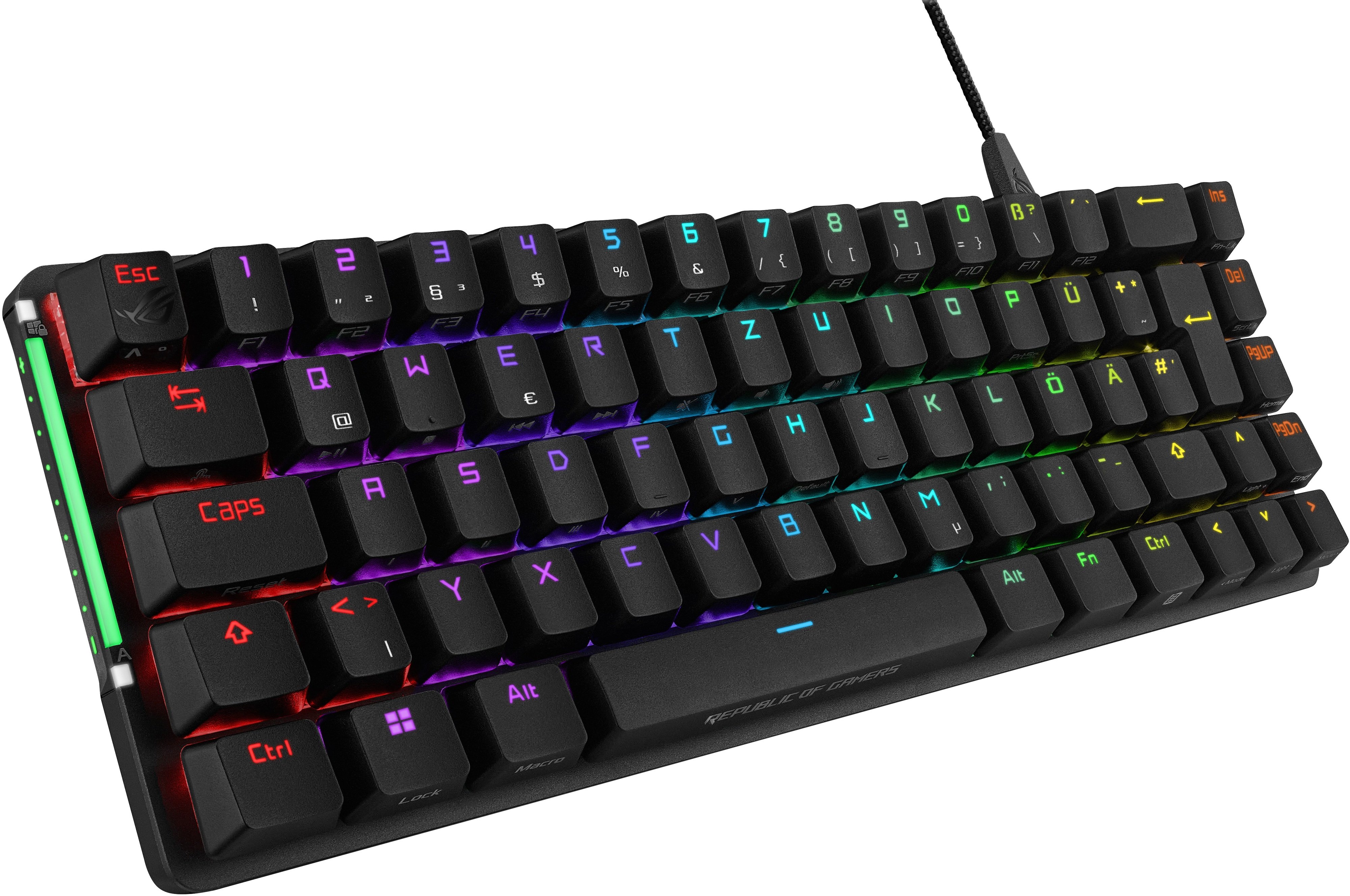 ASUS Клавіатура ROG Falchion Ace LED 68key NX RD USB Black