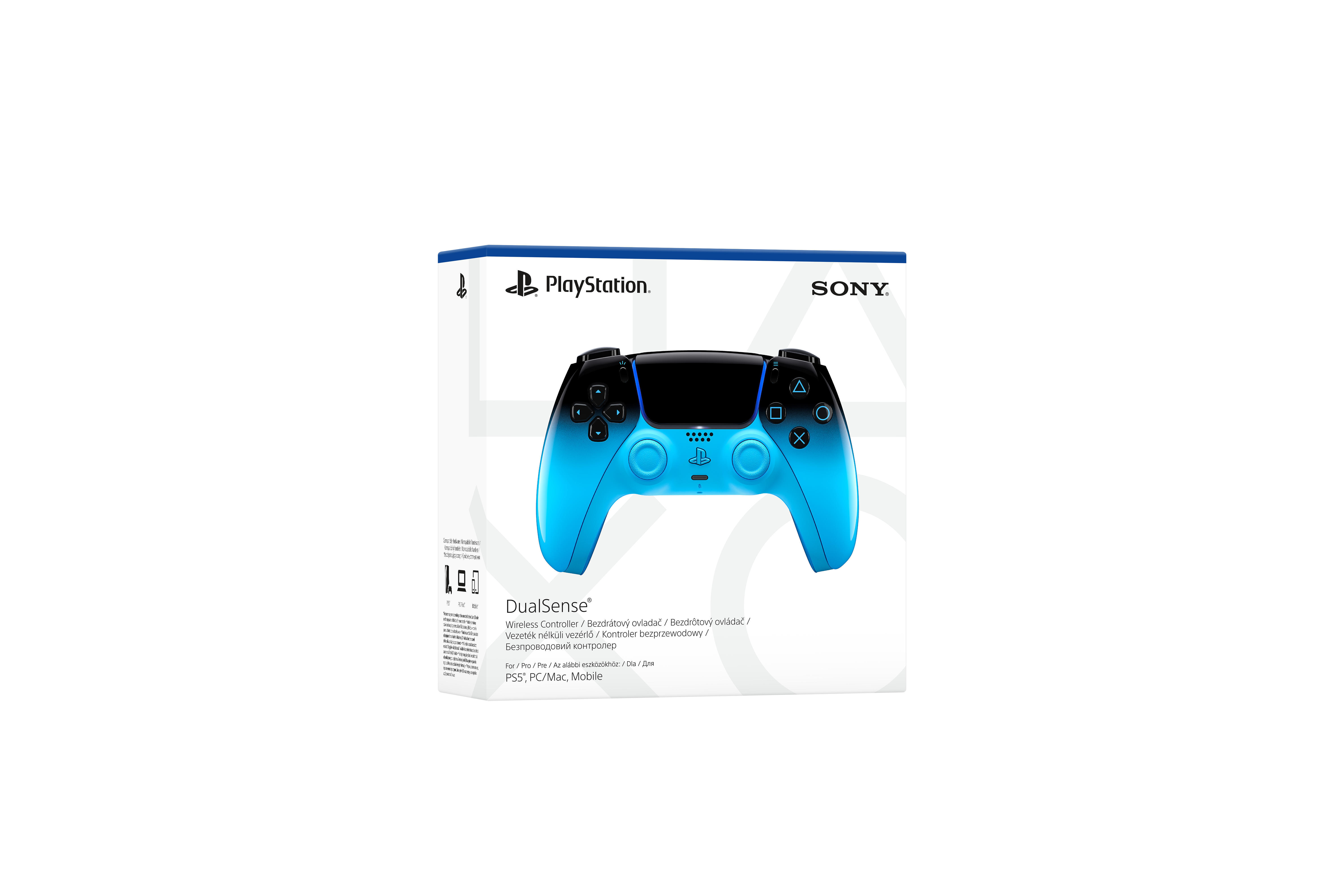 PlayStation Геймпад 5 Dualsense BT, Rhythm Blue