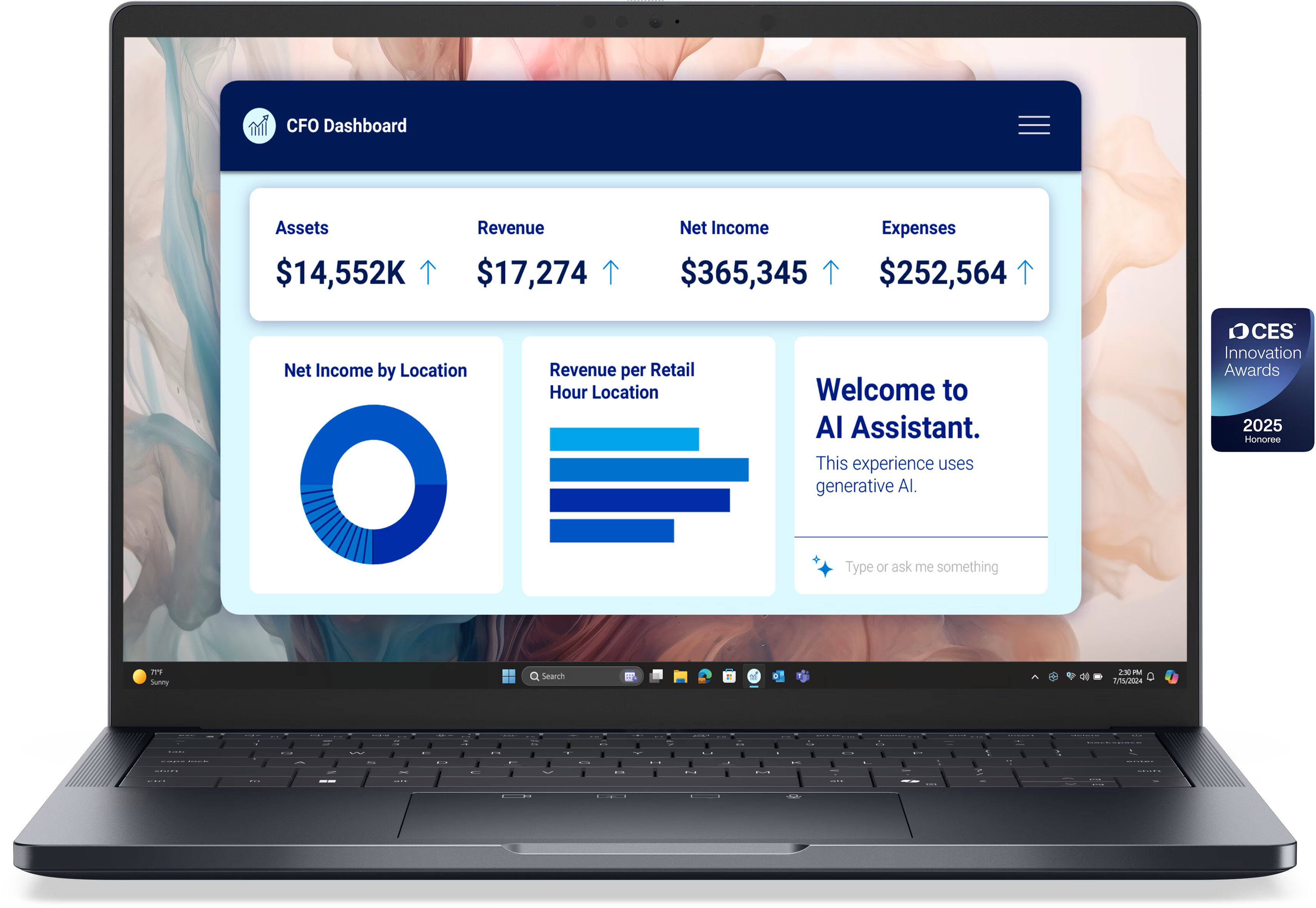 Dell Ноутбук Pro 14 14" FHD + AG, Intel U7 268V, 32GB, F512GB, UMA, Win11P, чорний