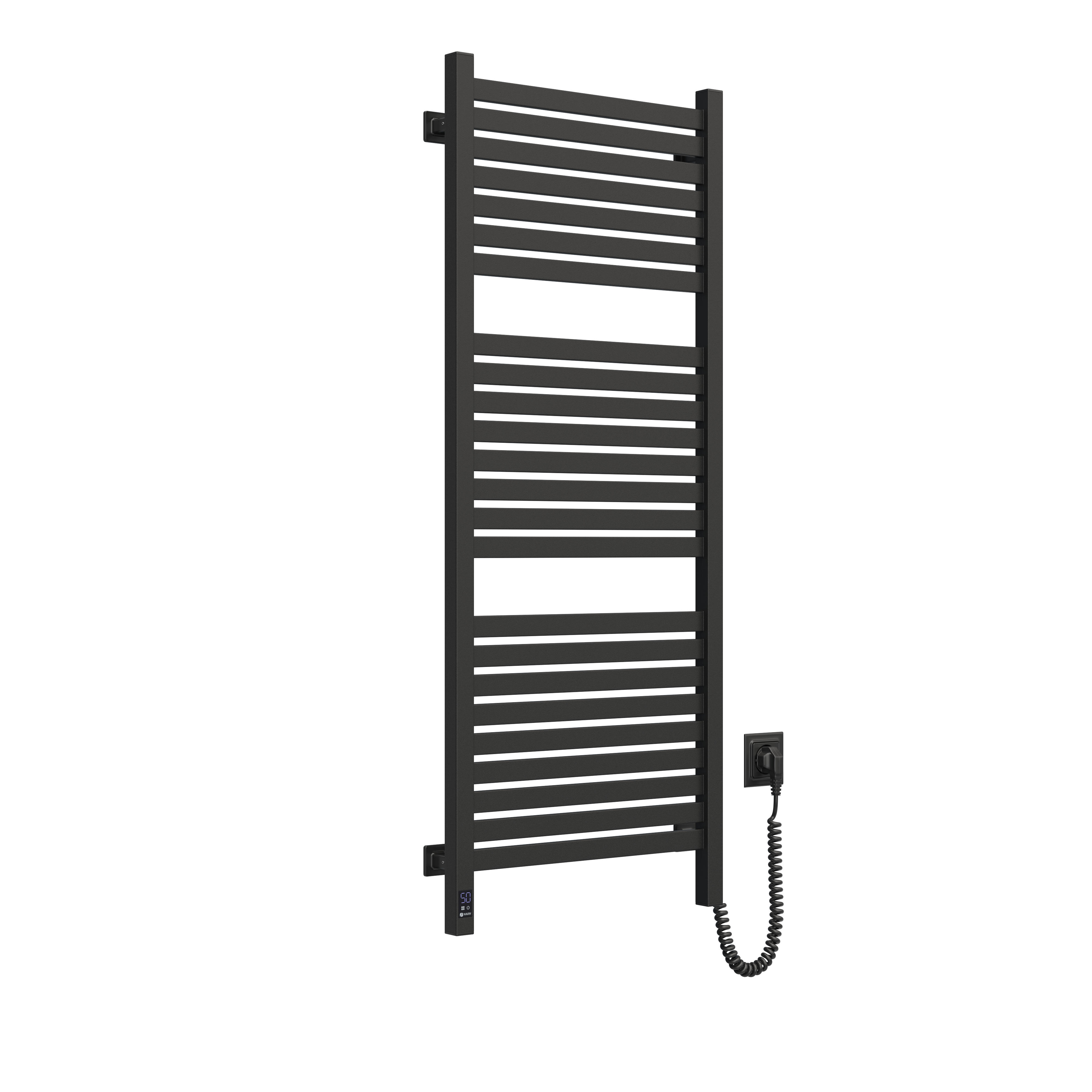 Navin Рушникосушка електрична Авангард Х, 1200х480х71мм, Wi-Fi, сталь, чорний муар, праве підключення