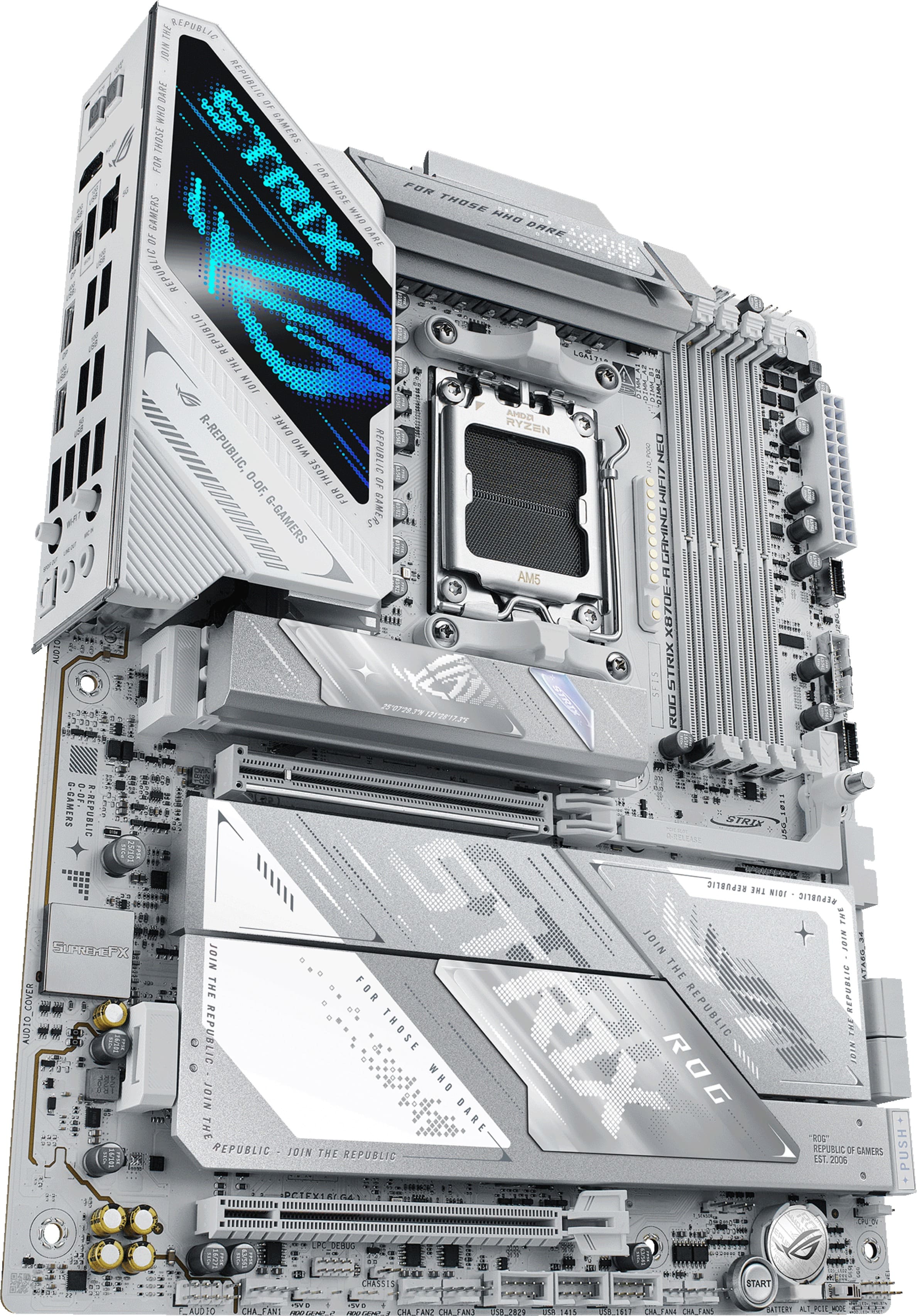ASUS Материнcька плата ROG STRIX X870E-A GAMING NEO sAM5 X870E 4xDDR5 M.2 HDMI ATX ASUS Материнcька плата ROG STRIX X870E-A GAMING NEO sAM5 X870E 4xDDR5 M.2 HDMI ATX
