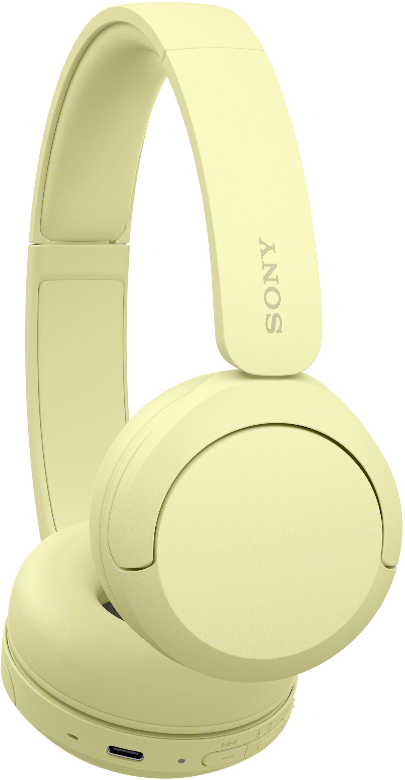 Sony Навушники On-ear WH-CH520 BT 5.2, SBC, AAC, Wireless, Mic, Жовтий Sony Навушники On-ear WH-CH520 BT 5.2, SBC, AAC, Wireless, Mic, Жовтий