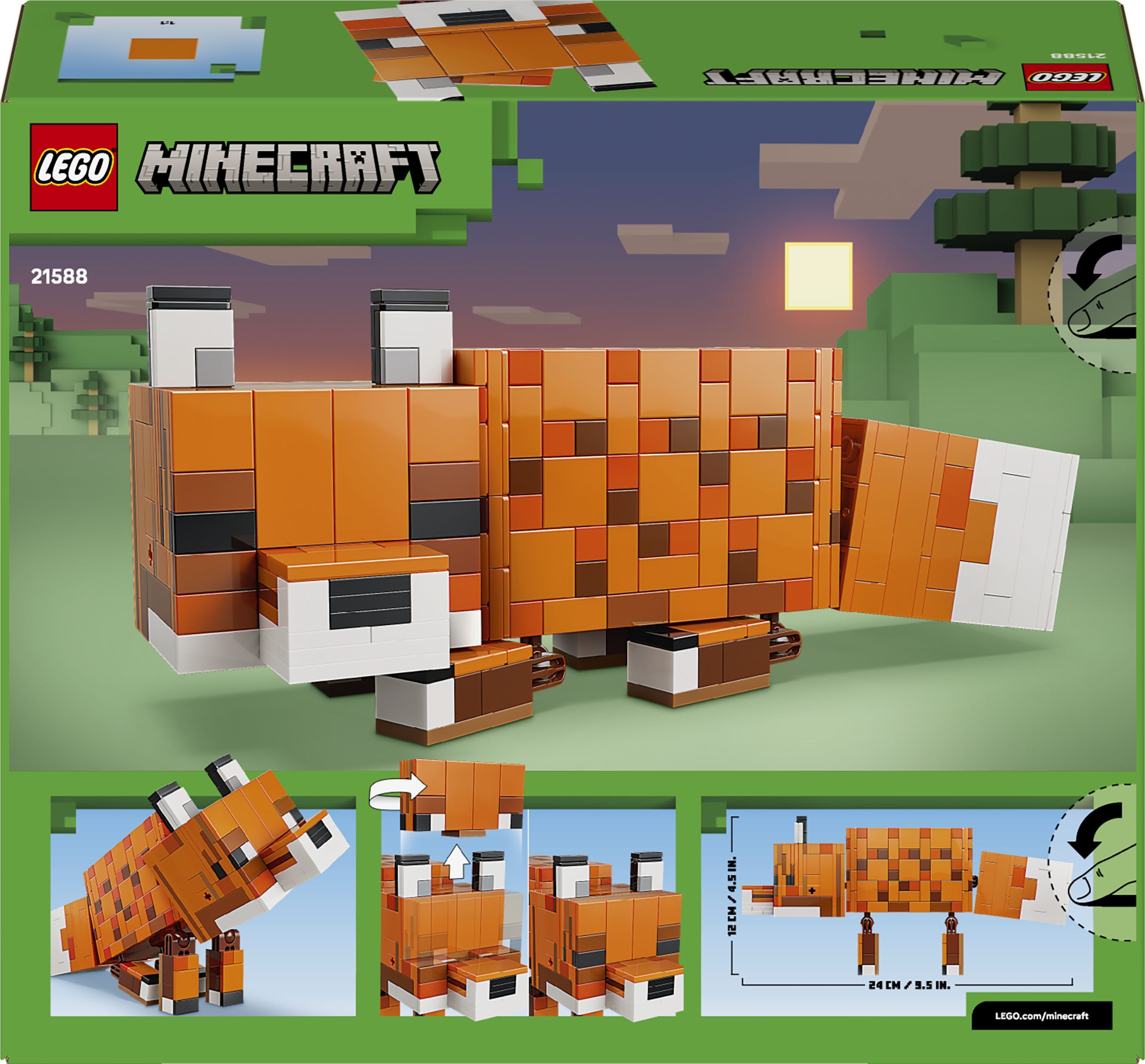 LEGO Конструктор LEGO Minecraft Лисиця