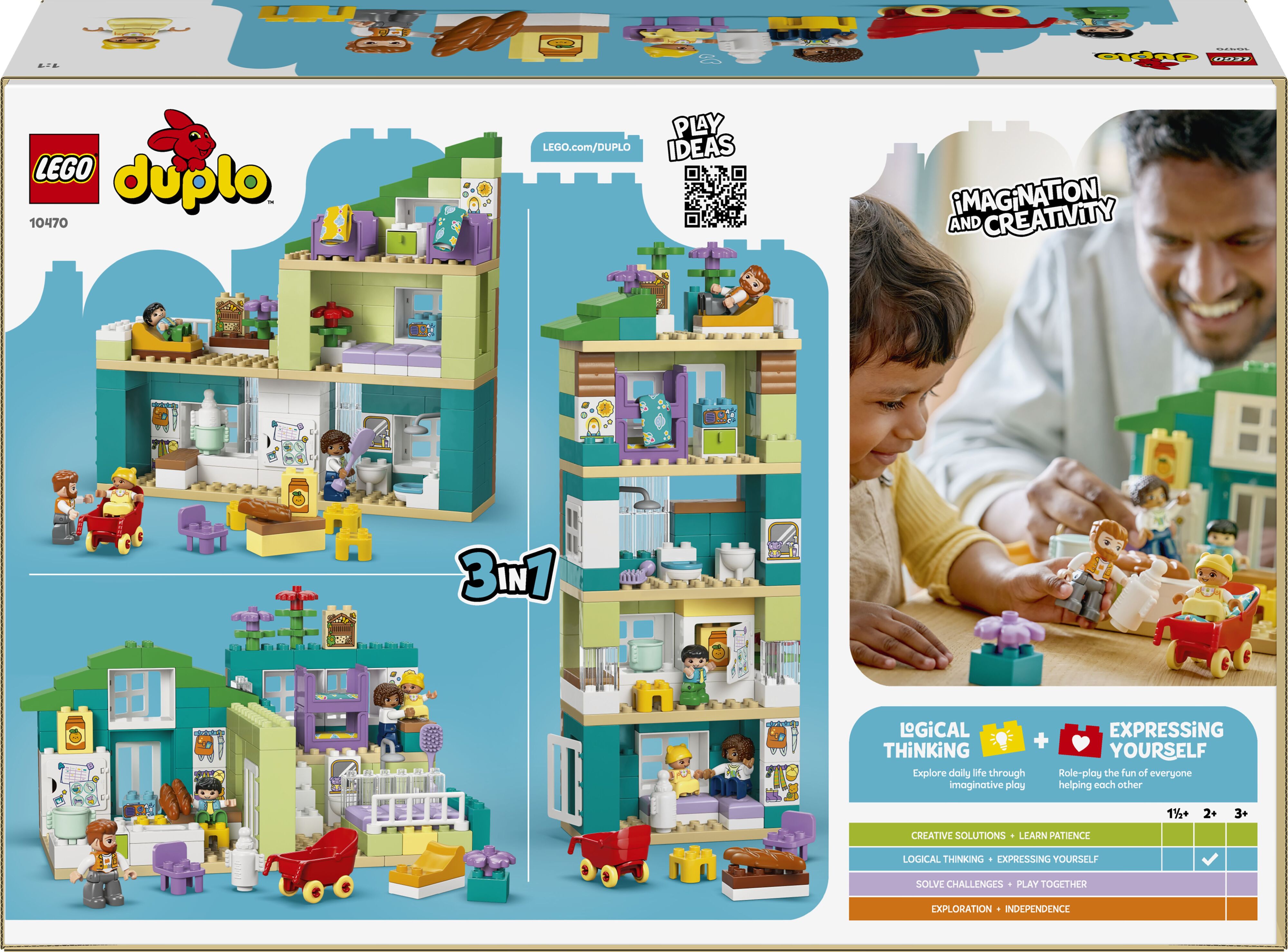 LEGO Конструктор LEGO DUPLO Town Сучасний родинний будинок із фігурками