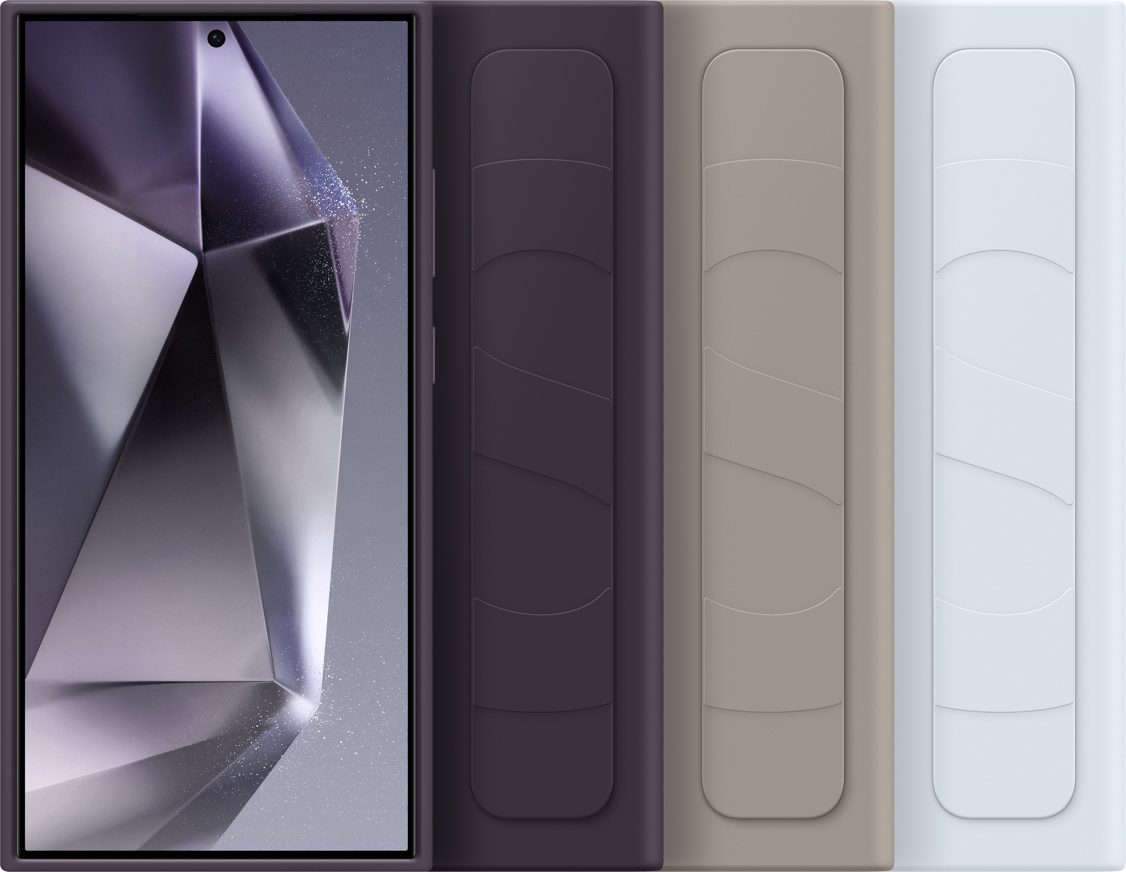 Samsung Чохол для Galaxy S24 Ultra (S928), Standing Grip Case, фіолетовий темний