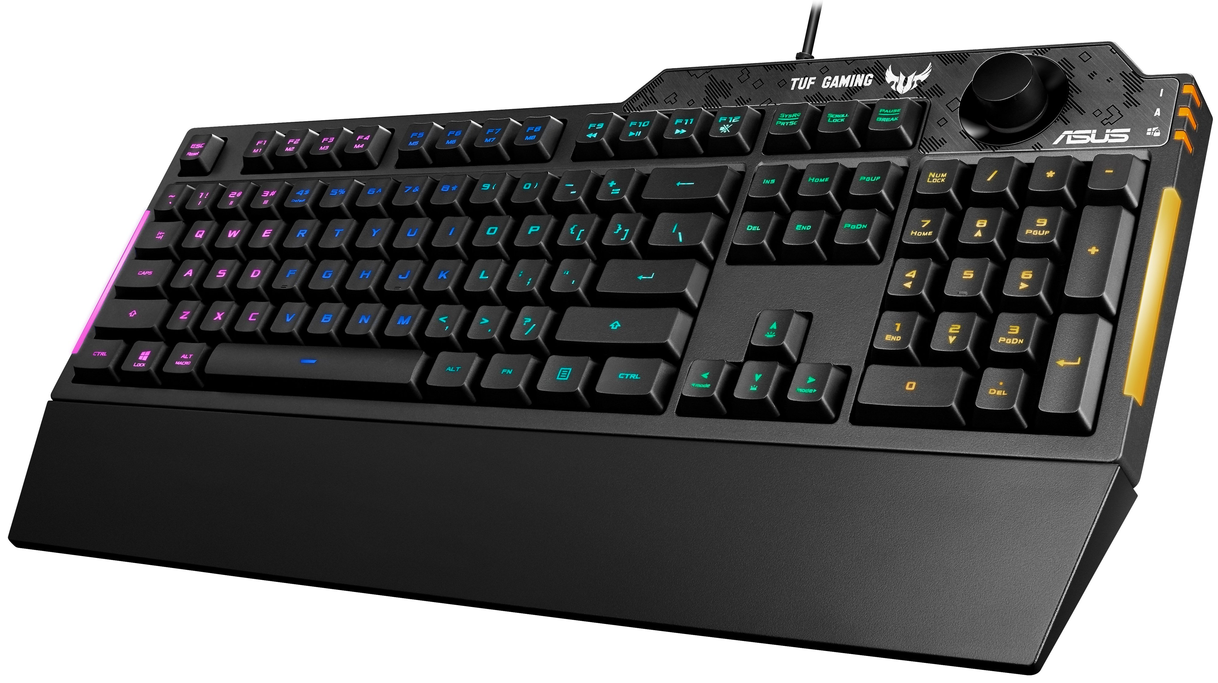 ASUS Клавіатура TUF Gaming K1 RGB 104key USB UA Black