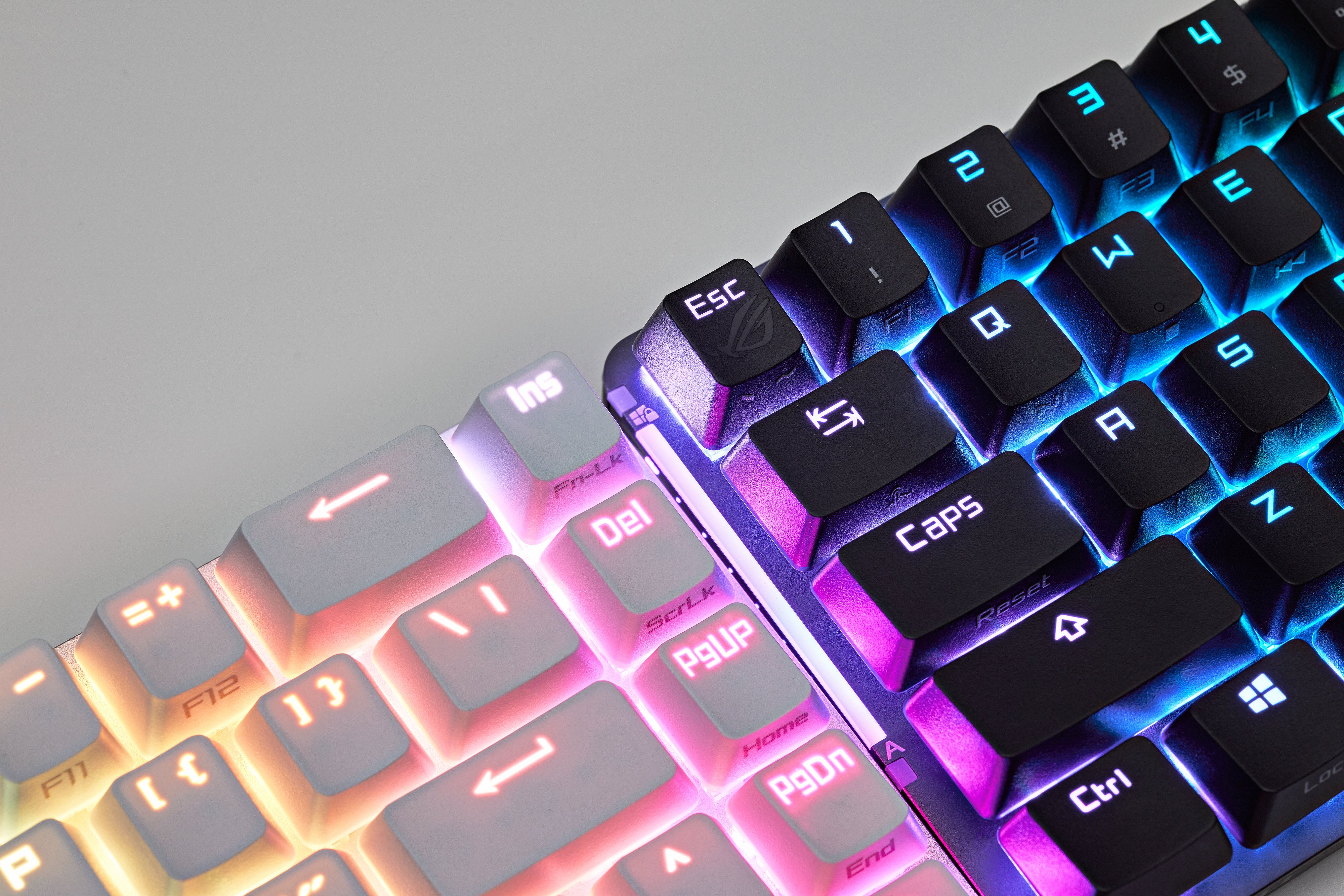 ASUS Клавіатура ROG Falchion Ace LED 68key NX RD USB White