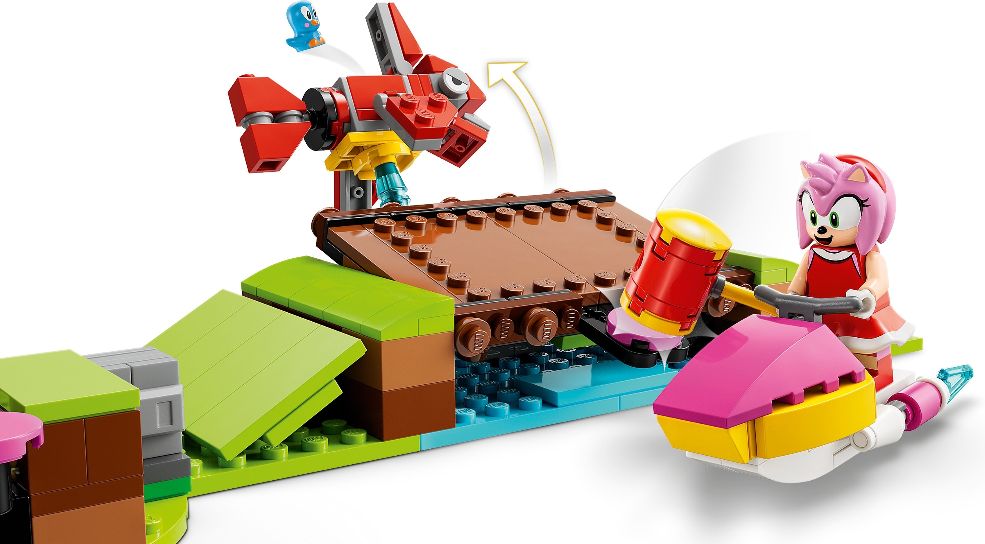 LEGO Конструктор Sonic the Hedgehog Змагання петлі Соніка на зеленому пагорбі