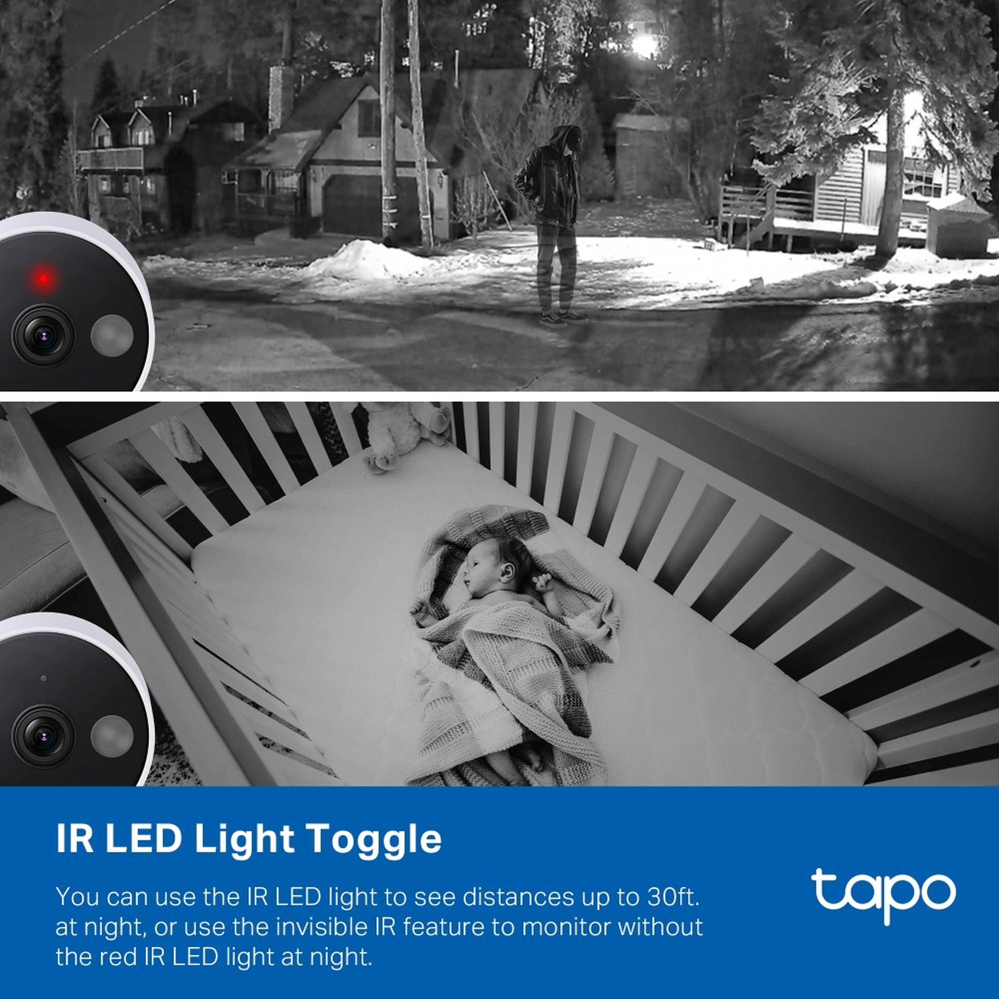 TP-Link IP-камера TP-LINK Tapo C120 2K N300 microSD motion detection