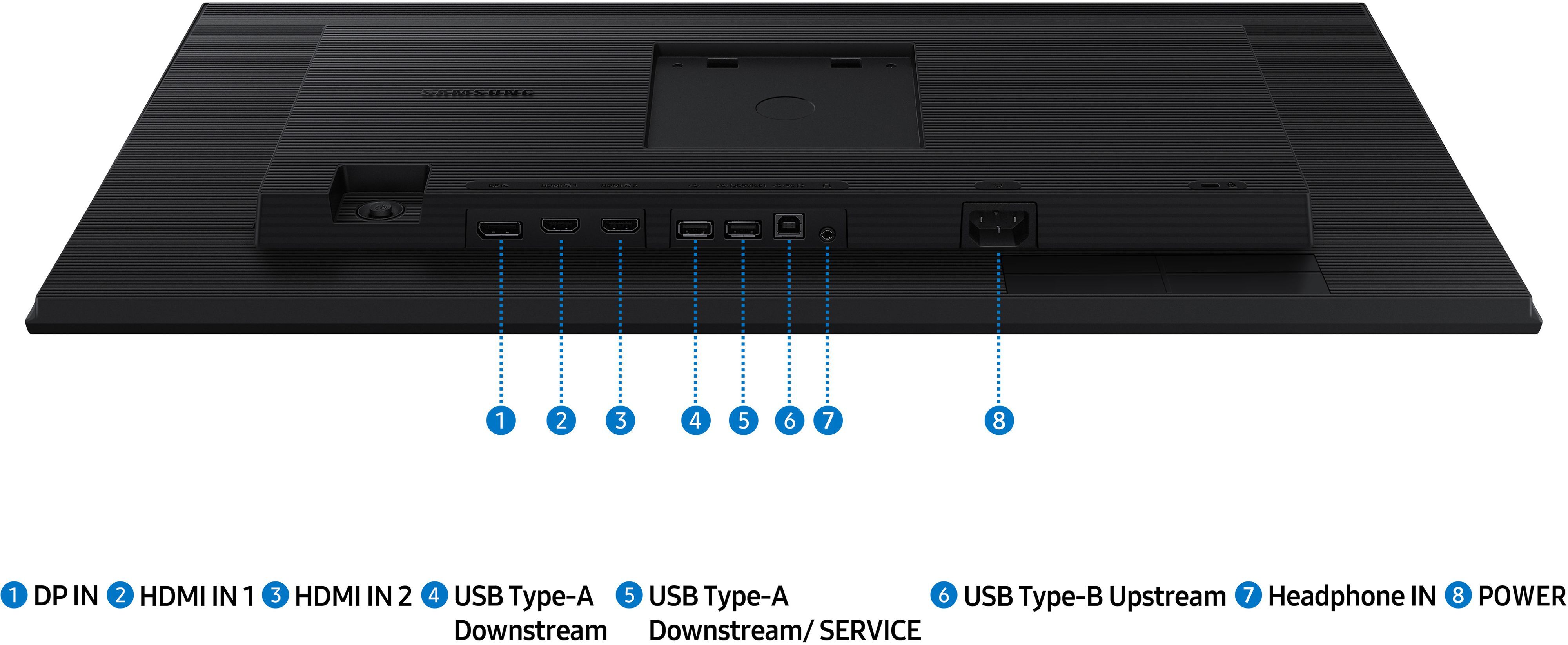 Samsung Монітор 27" S27D400 2*HDMI, DP, USB, IPS, 100Hz