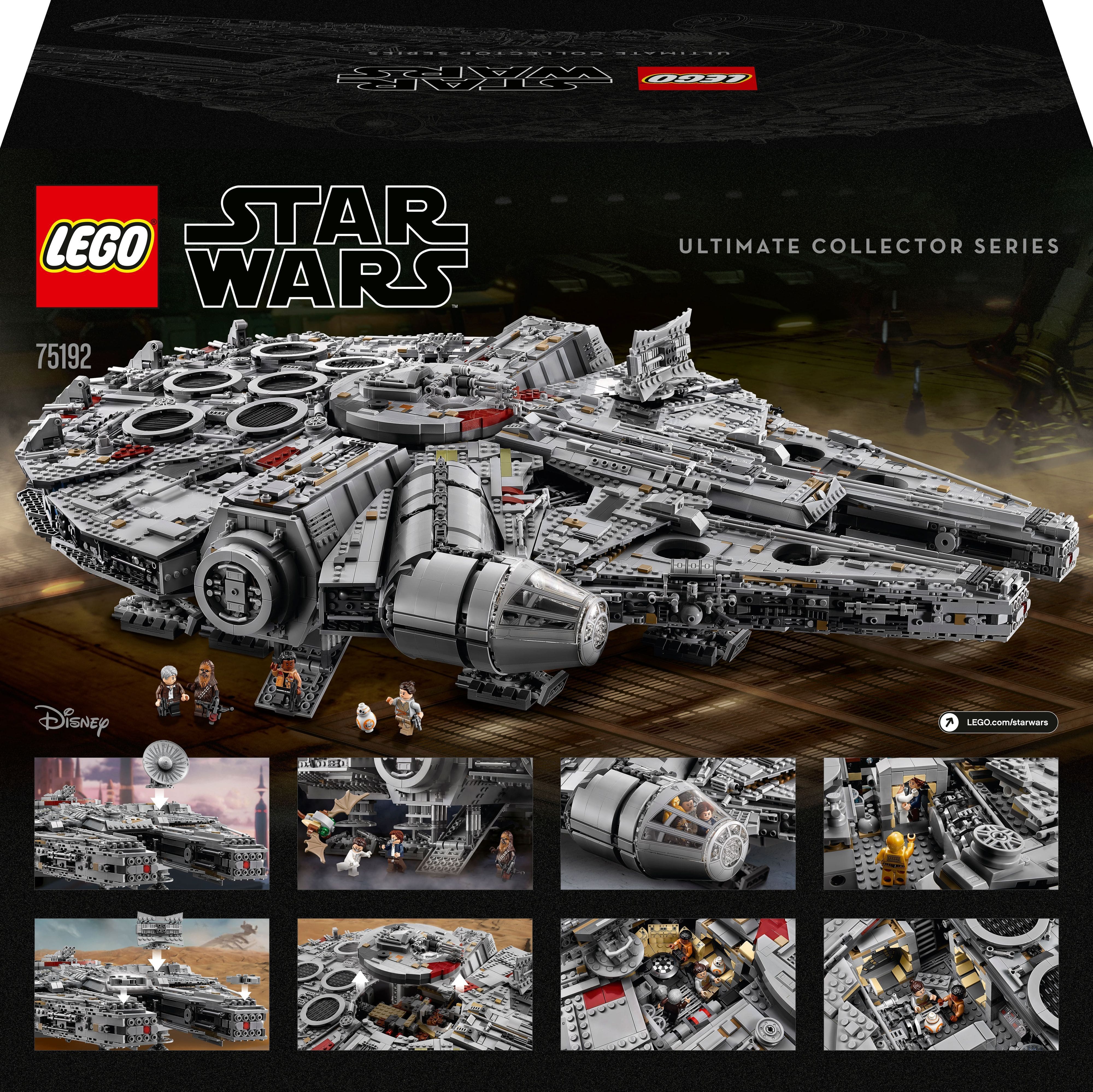 LEGO Конструктор LEGO Star Wars™ Сокіл Тисячоліття LEGO Конструктор LEGO Star Wars™ Сокіл Тисячоліття