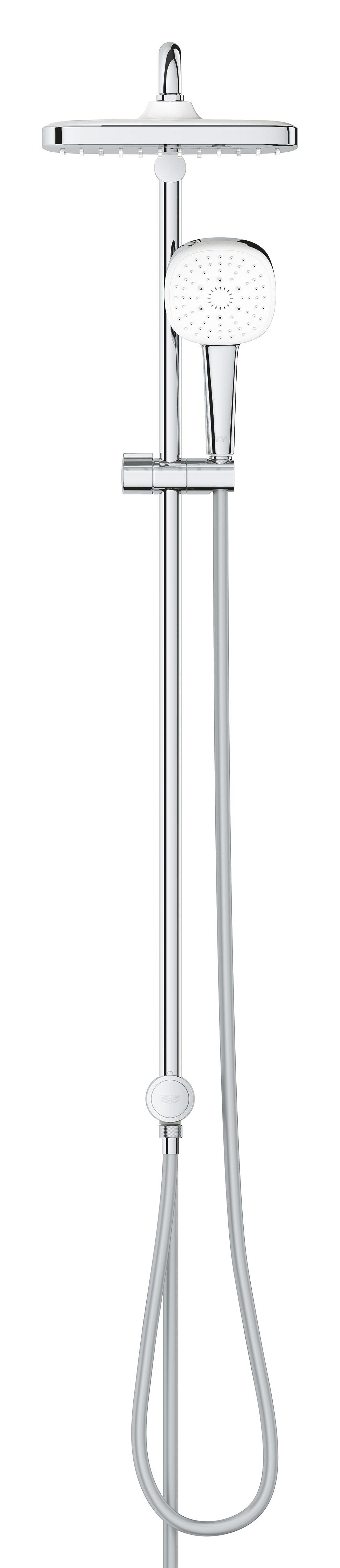 Tempesta System 250 Cube Душова система Flex із перемикачем настінного монтажу (26694001) Tempesta System 250 Cube Душова система Flex із перемикачем настінного монтажу (26694001)